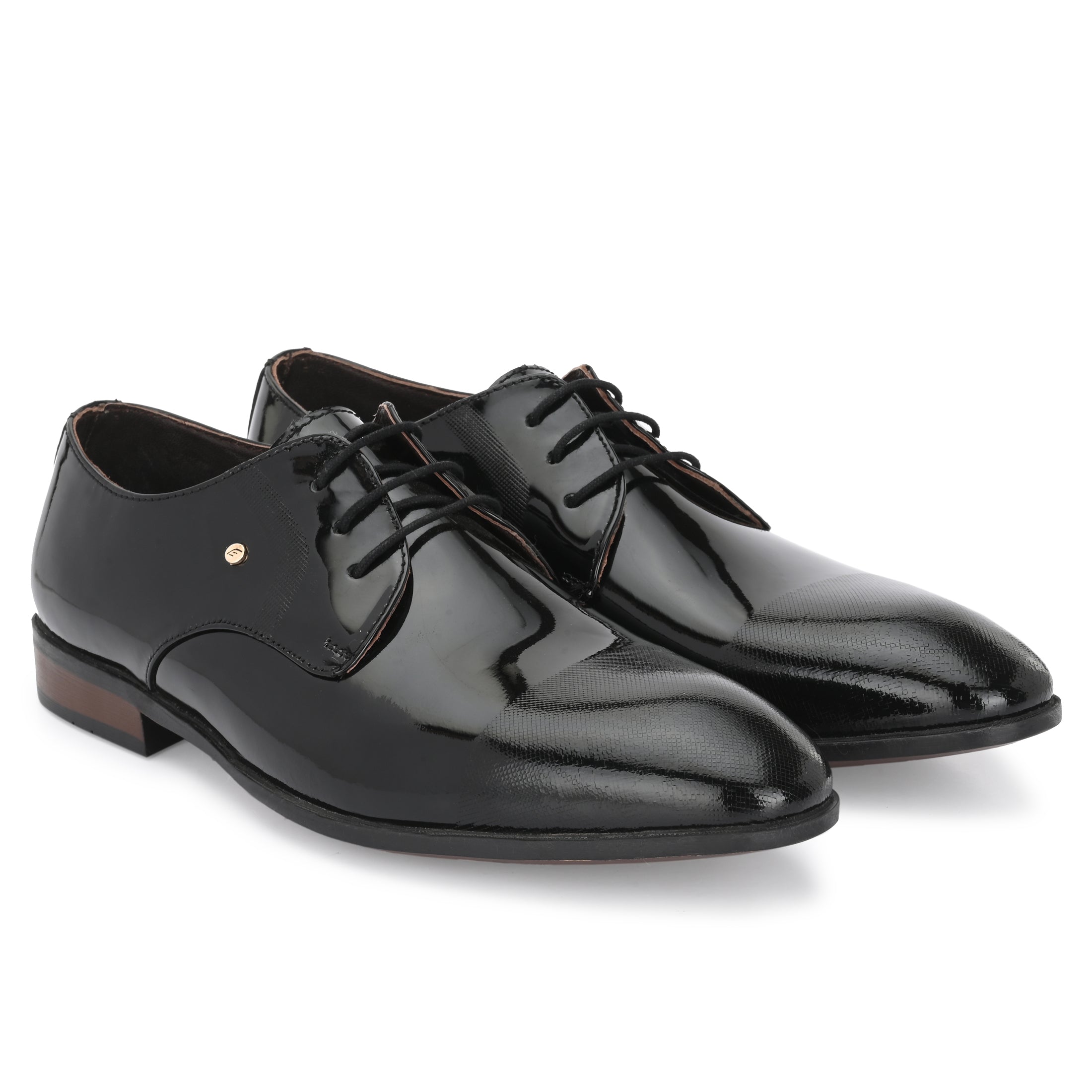 egoss-shoes Formal Leather Laceup Shoes For Men