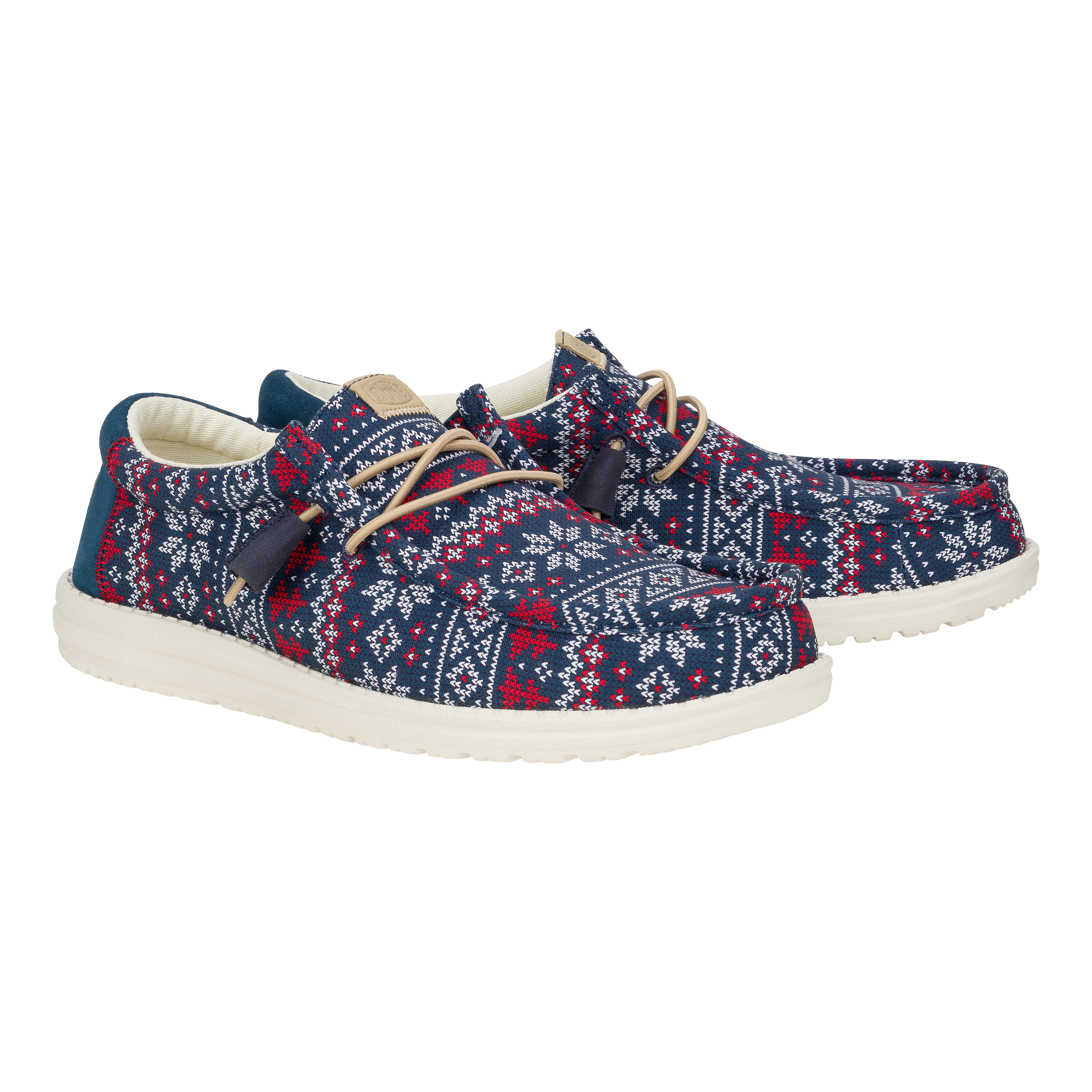 HEYDUDE shoes Wally Winter Sweater - Navy/Multi - view 2