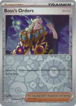 Rare sv02-172 reverse – Pokémon Boss's Orders - Ghetsis - 172/193 - Rare [sv02-172] [Reverse Holo]