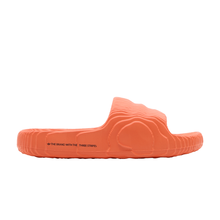 Yeezy adidas Adilette 22 Slides Orange Core Black