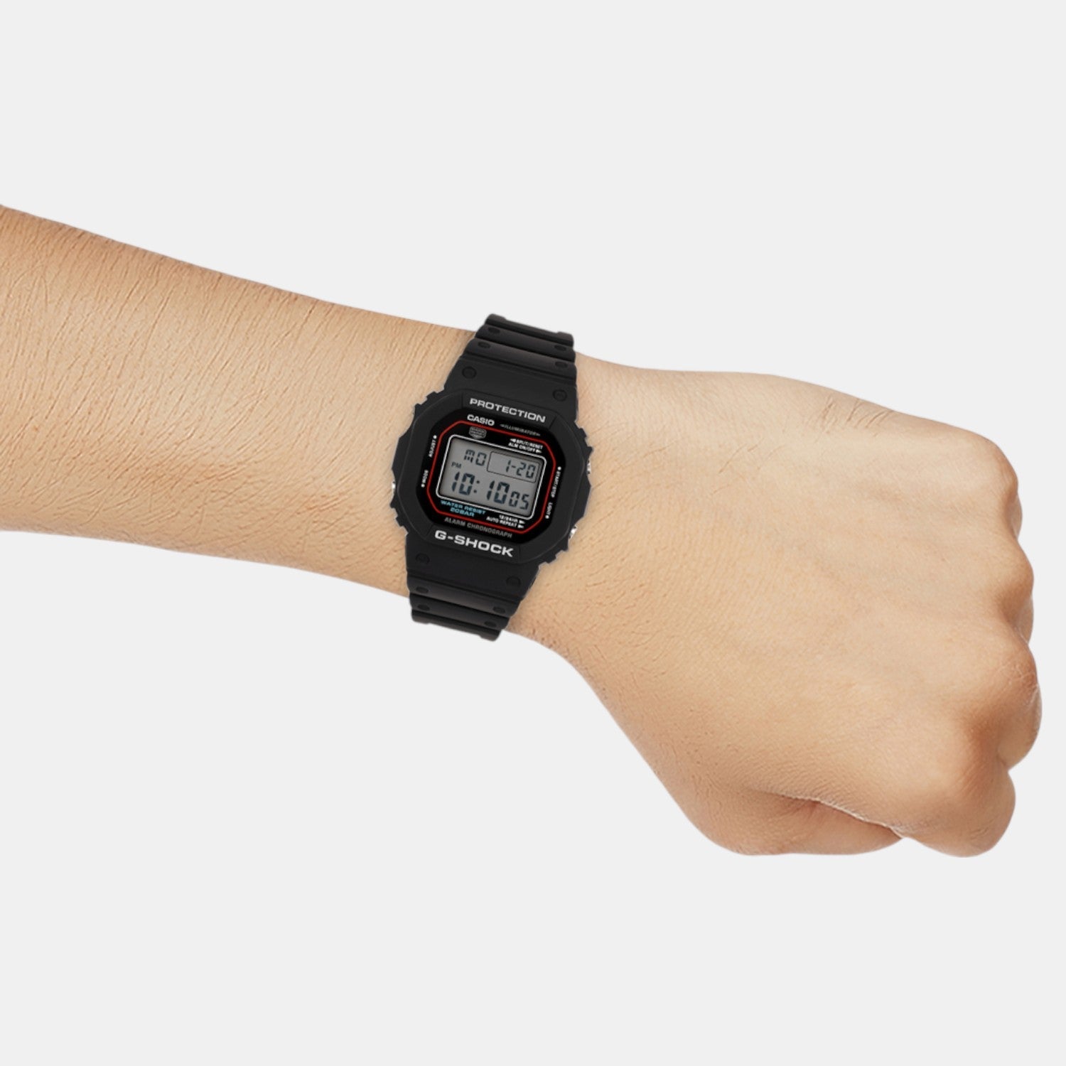 Casio G-Shock Men Quartz Black Dial Digital Resin Watch G1683 - view 3