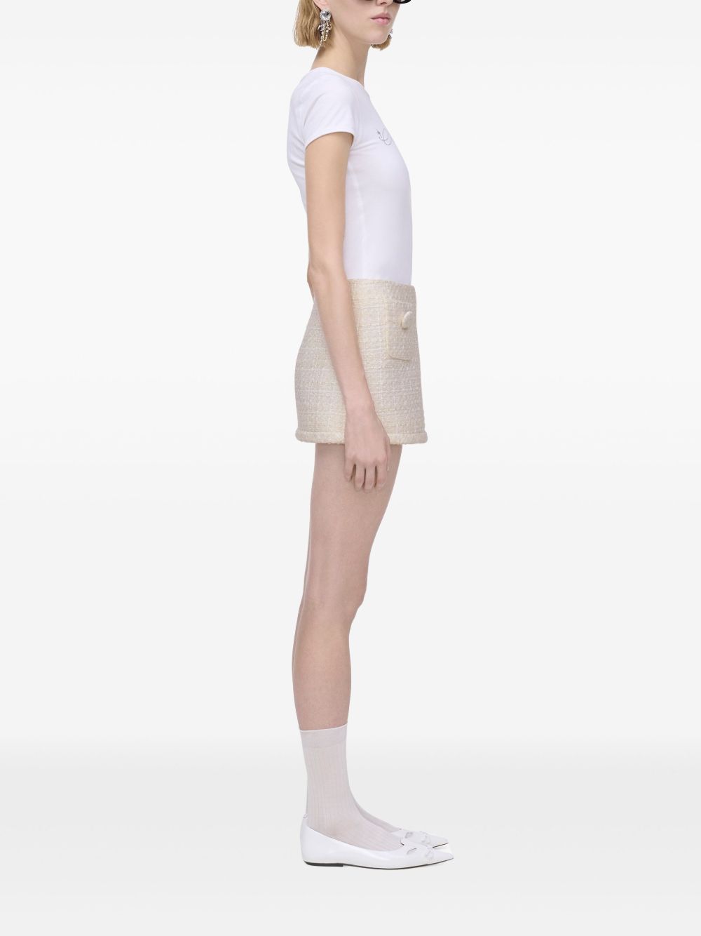 Marc Jacobs Tweed mini skirt - view 6