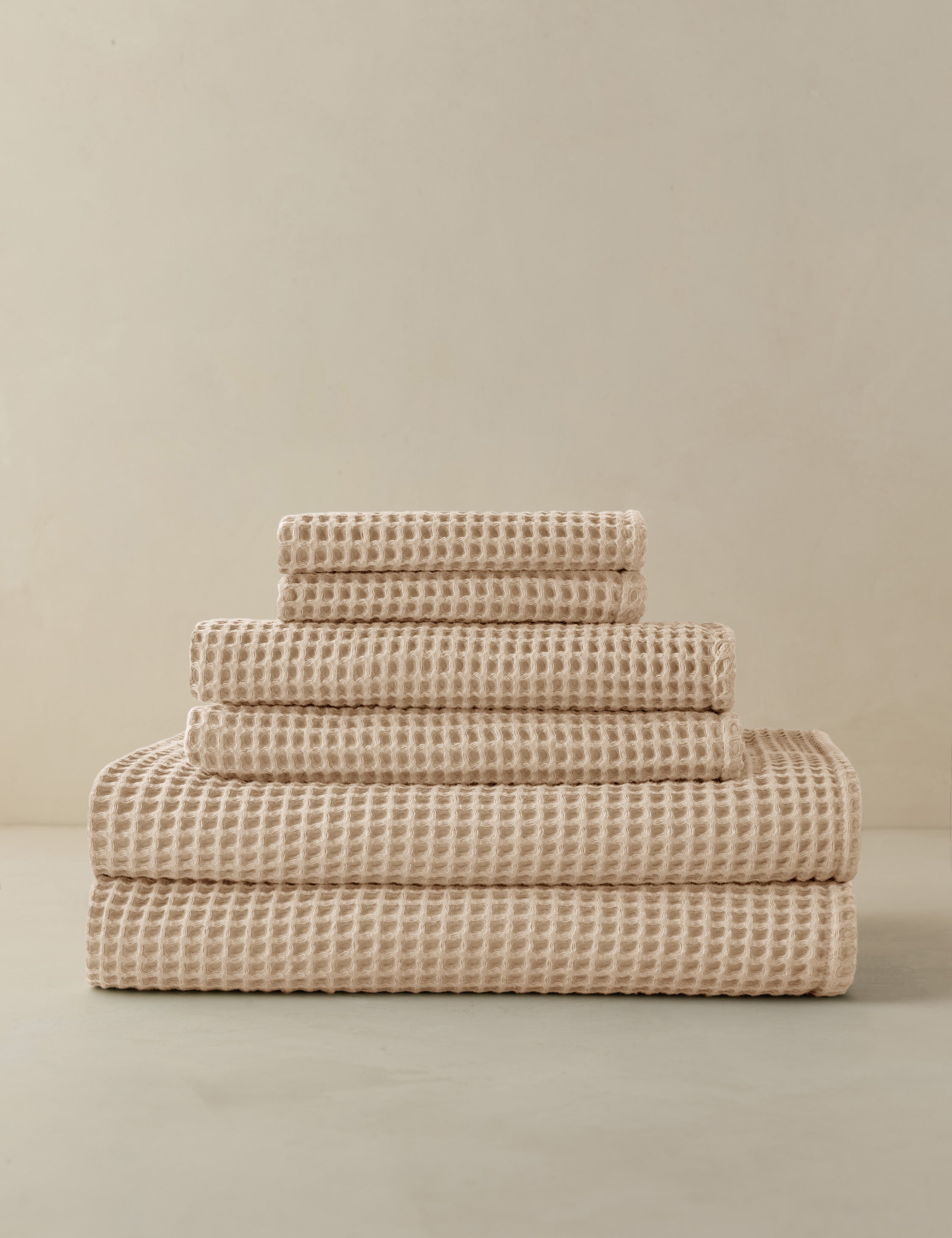 Lulu and Georgia Bexley Organic Cotton Waffle Towel - view 2