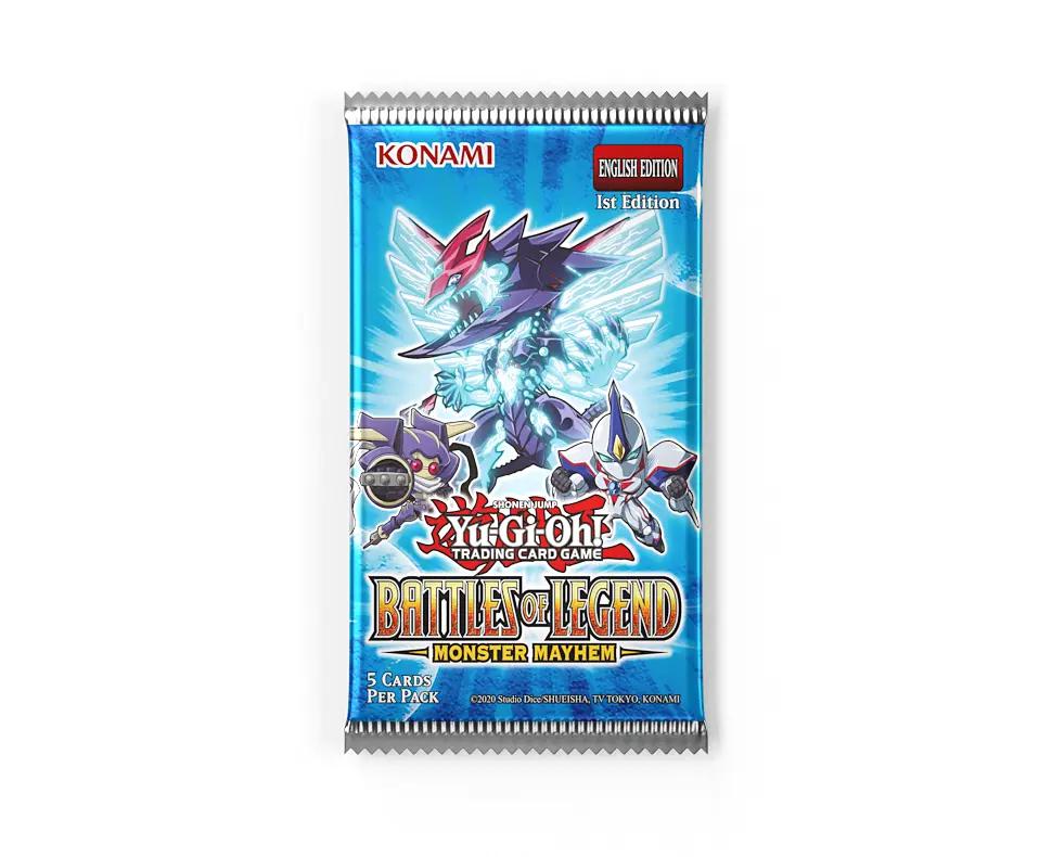 Yu-Gi-Oh! Battles of Legend: Monster Mayhem - 1st Edition - Booster Pack