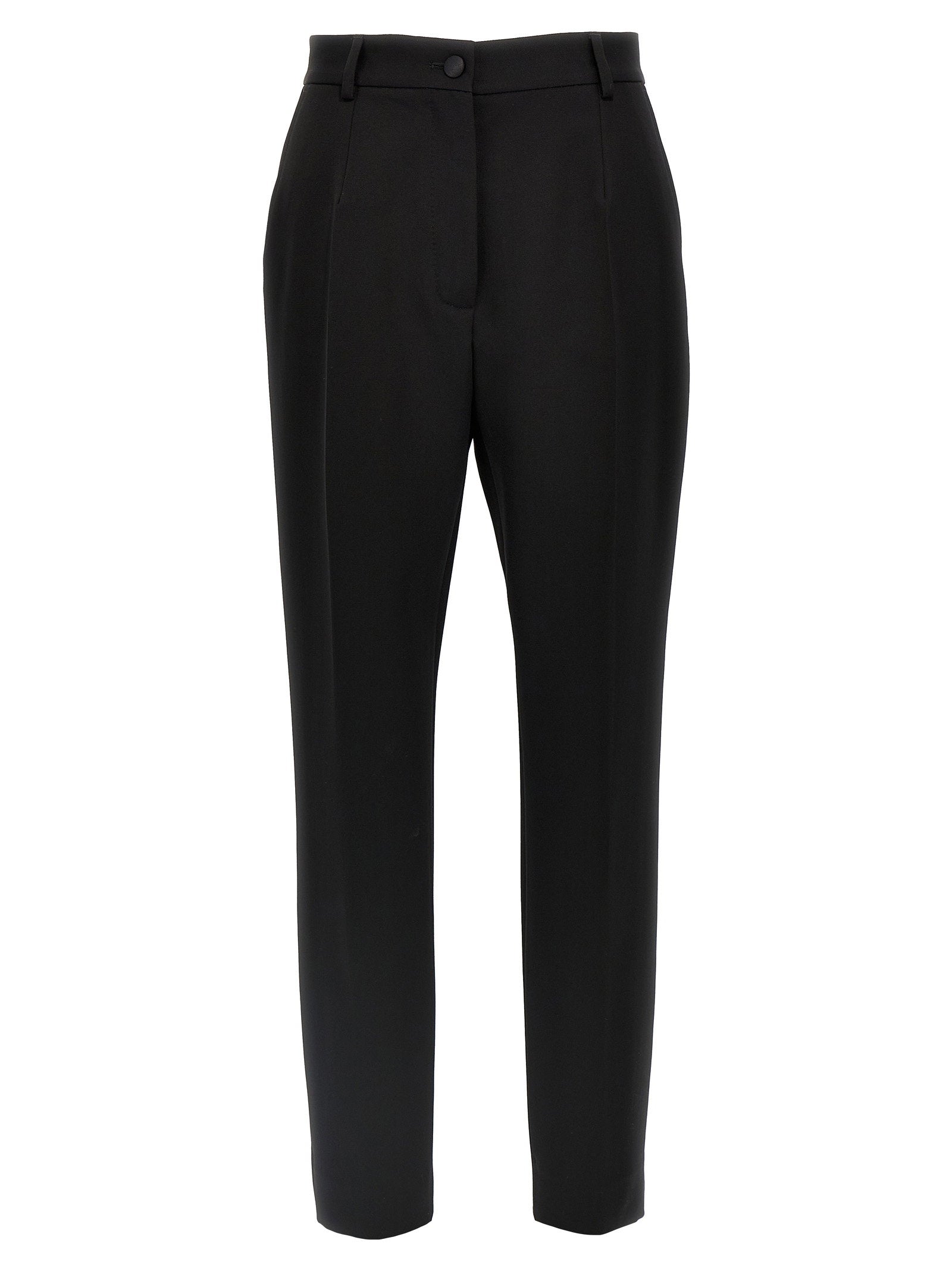 Dolce & Gabbana Tuxedo Pants – 85% wv, 12% silk, 3% pl
