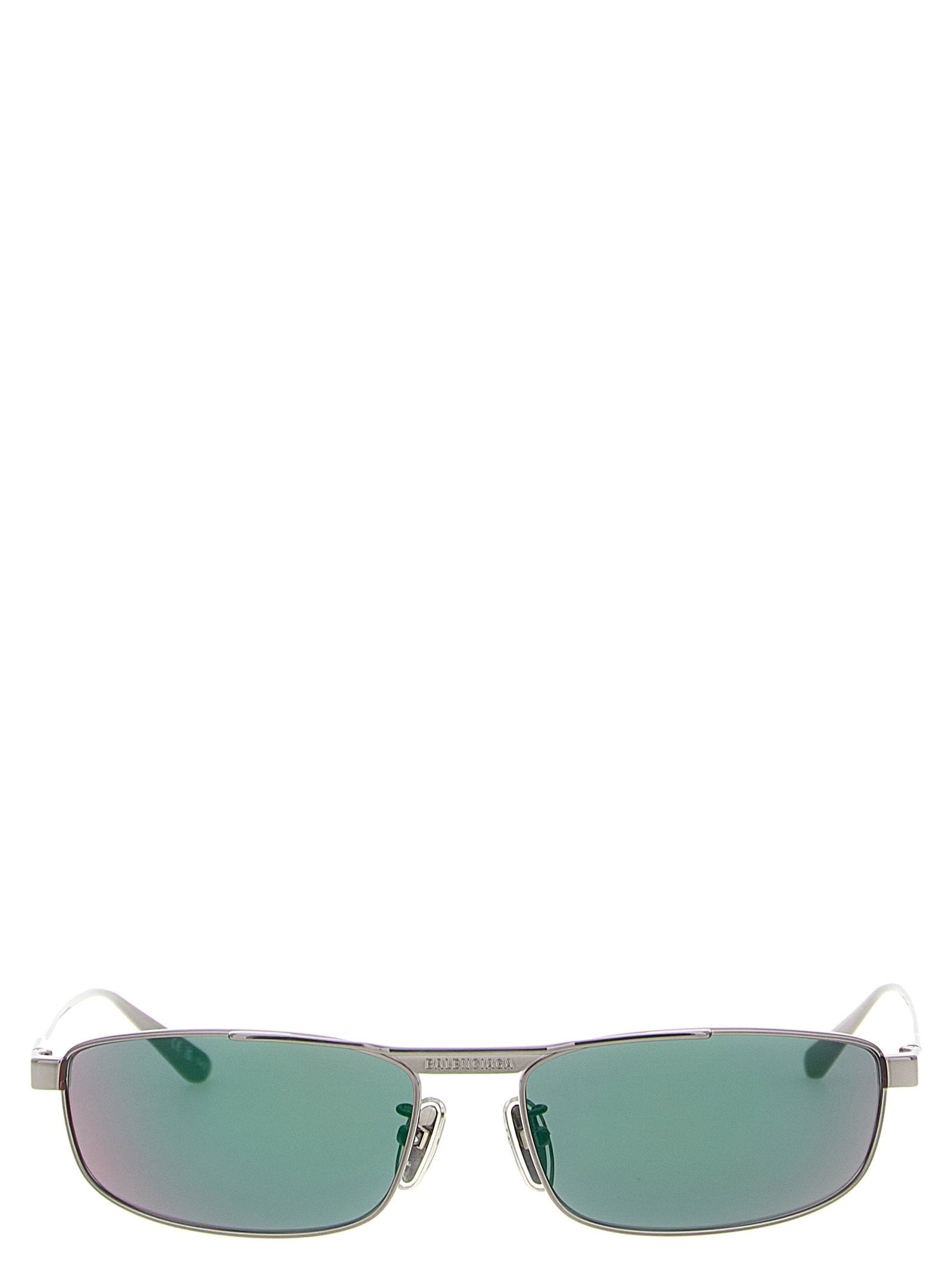 Balenciaga Tag 3.0 Rectangle Sunglasses – 100% steel