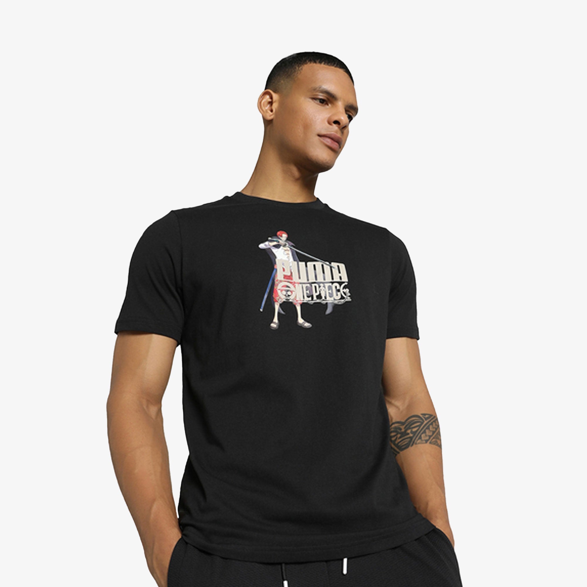 Puma | X ONE PIECE GRAPHIC TEE { PUMA BLACK