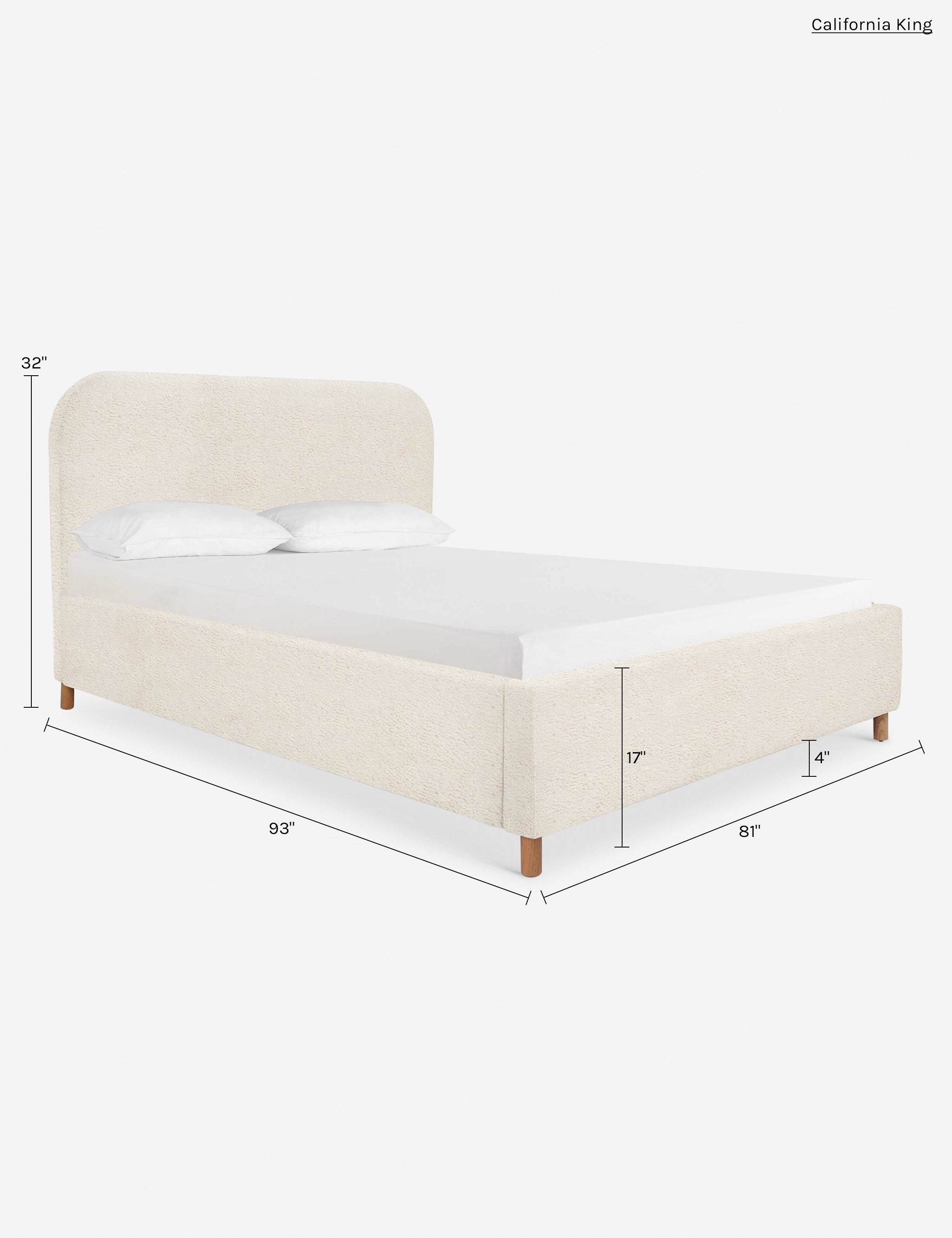 Lulu and Georgia Solene Platform Bed - view 36