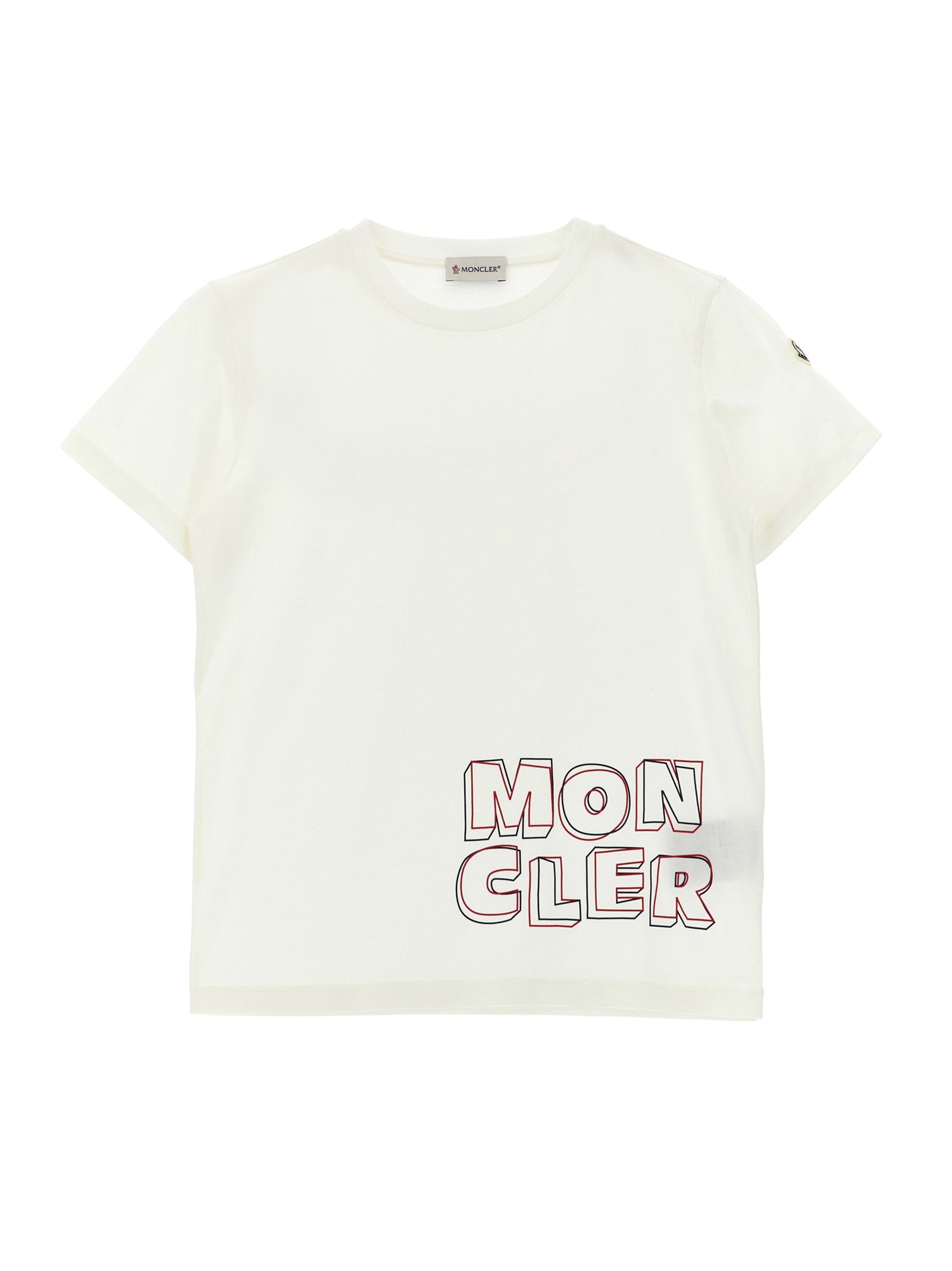 Moncler Enfant Logo T-shirt – 100% cotton