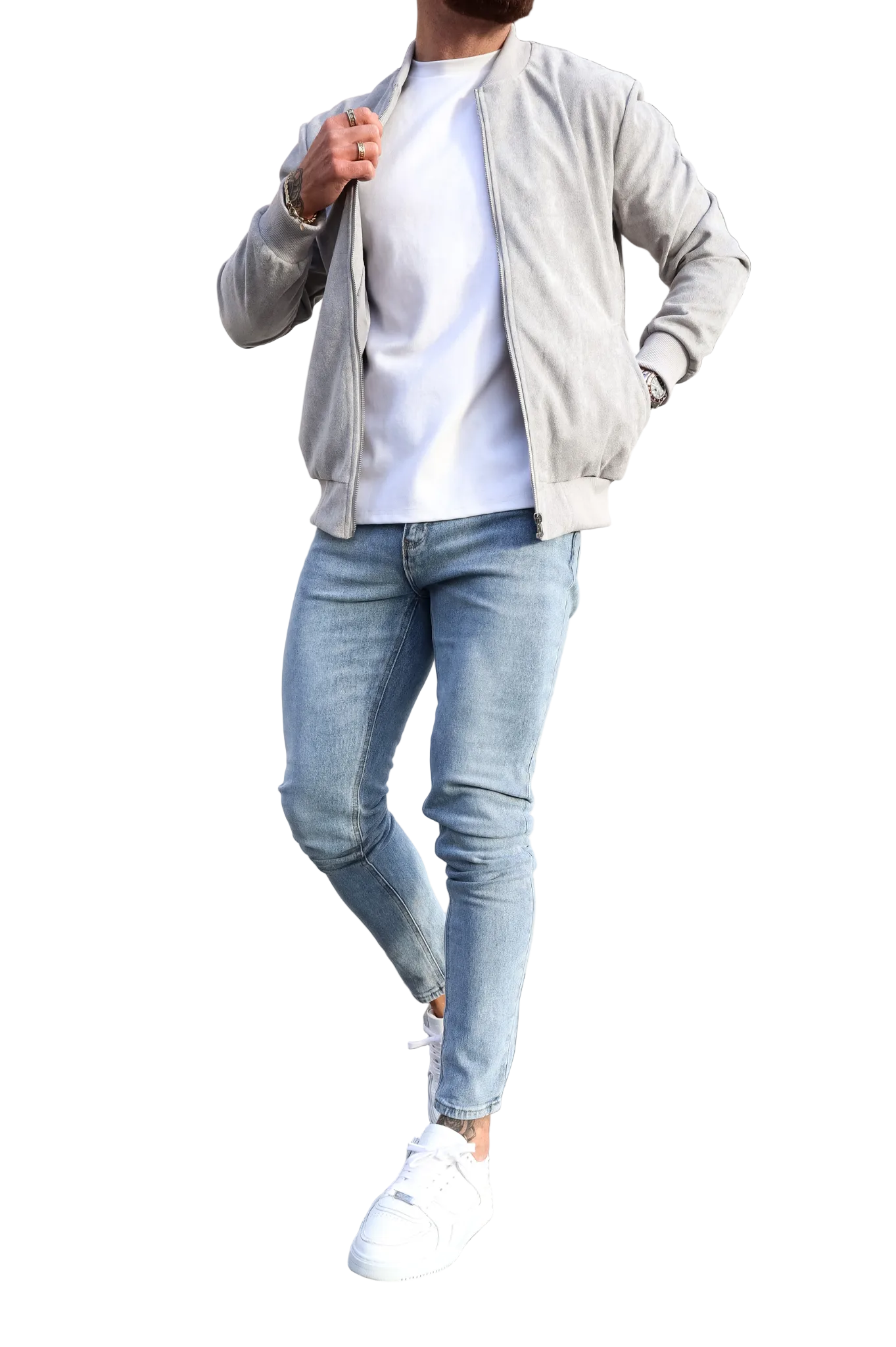 CAPO Slim Fit Blue Jeans