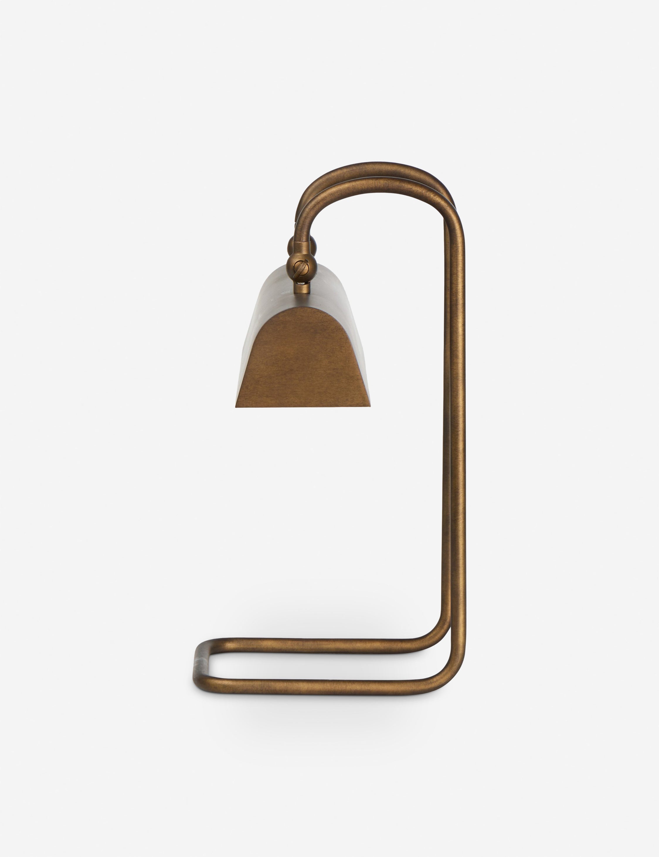 Lulu and Georgia Lincoln Desk Lamp – Antique Brass - view 4