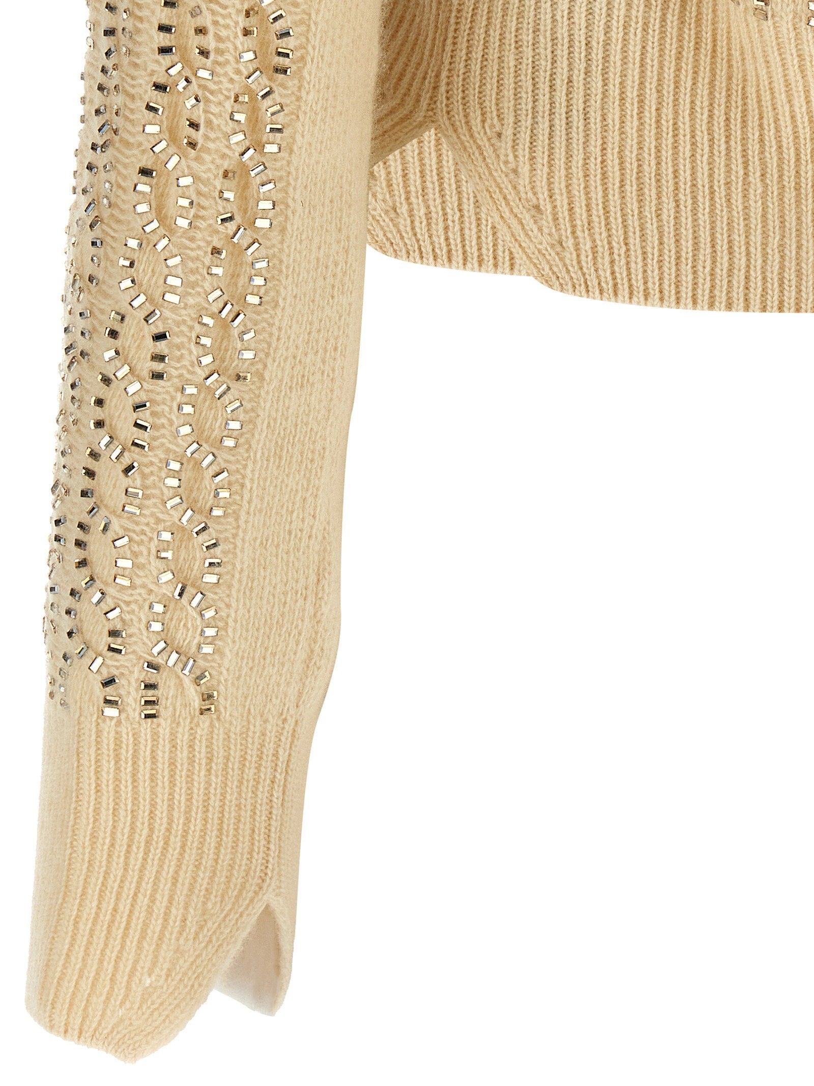 Ermanno Scervino Baguette Studded Sweater - view 4