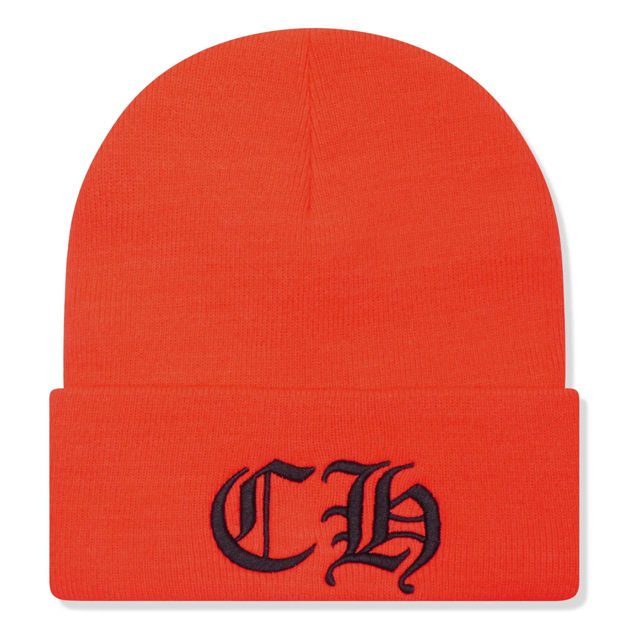 Chrome Hearts CH Logo Orange Beanie