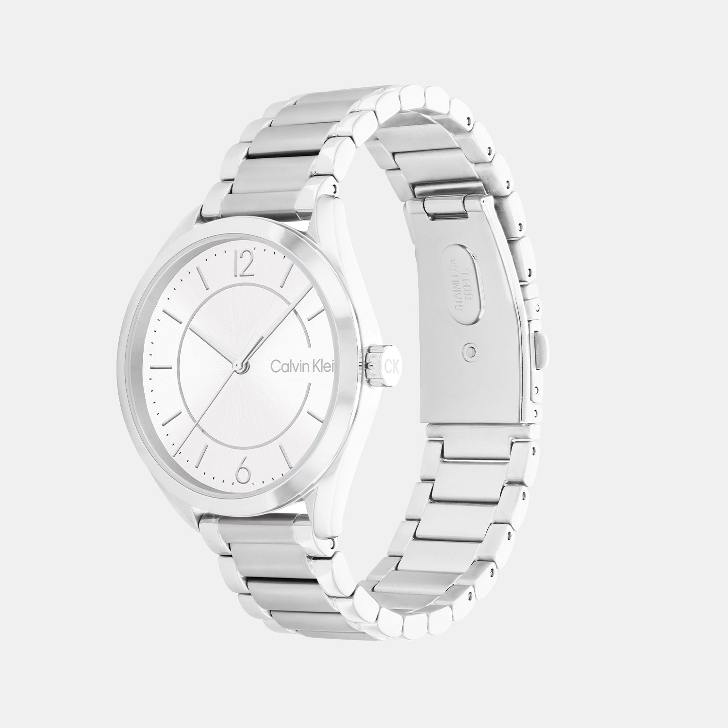 Calvin Klein Essentials Women Quartz Silver Dial Analog Stainless Steel Watch 25200190 - view 2