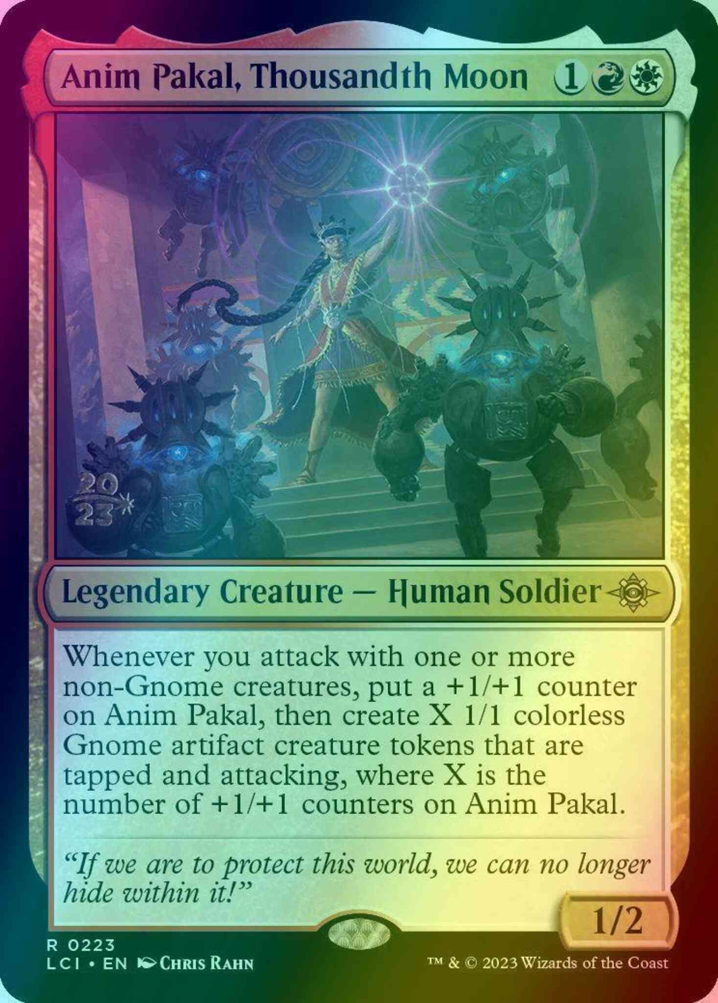 Anim pakal thousandth – Magic Anim Pakal, Thousandth Moon [223s] [Prerelease] [The Lost Caverns of Ixalan: Promos] [Foil]
