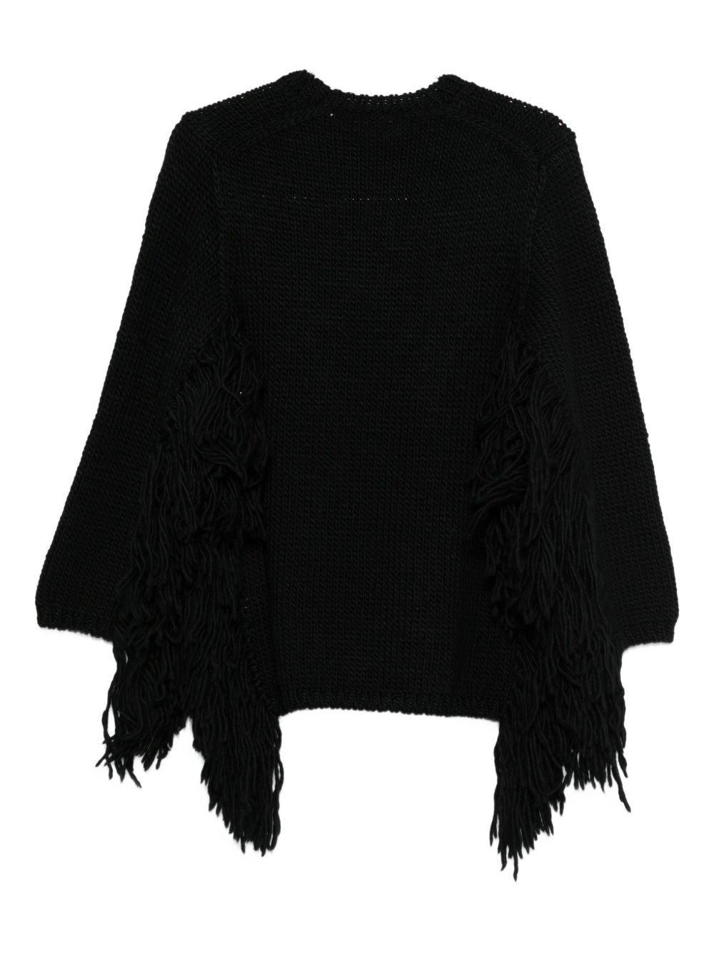 Comme Des Garcons Comme Des Garçons Fringed Wool Top - view 3