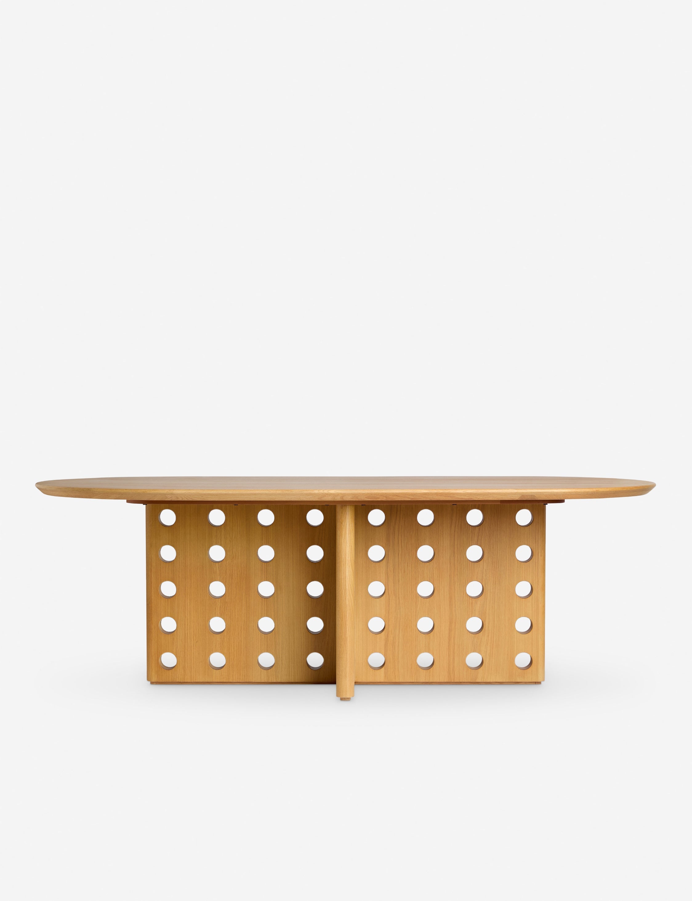 Lulu and Georgia Reika Oval Dining Table by Sarah Sherman Samuel - view 2