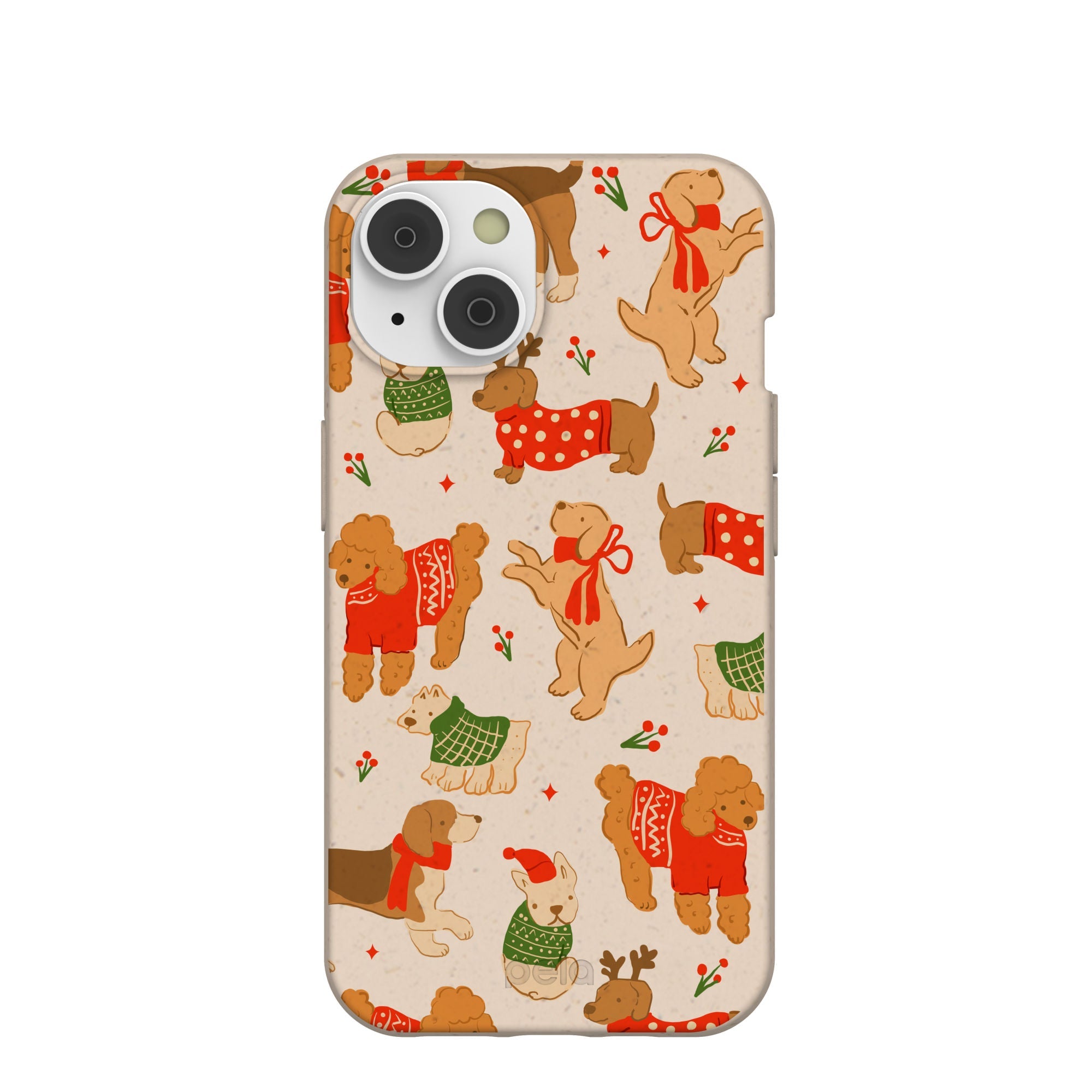 Pela Case Seashell Jolly Doggos iPhone 14 Case