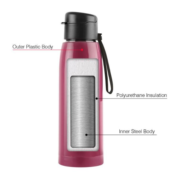 Cello Puro Steel-X Cooper 600 Water Bottle, 630ml - view 9