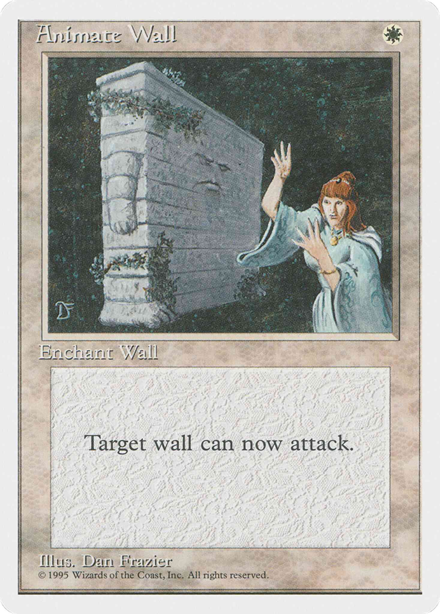 Animate wall 4 – Magic Animate Wall [4] [Fourth Edition] [Non-Foil]
