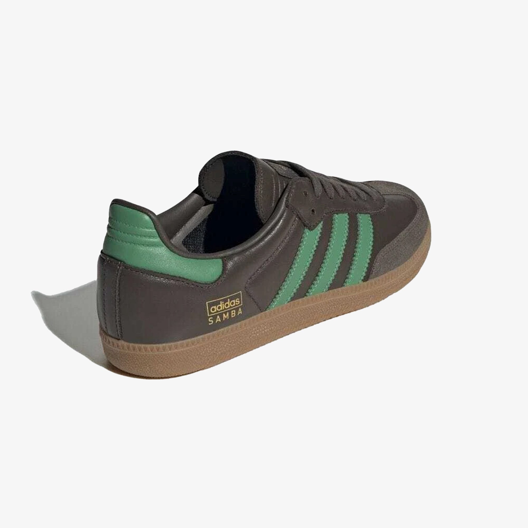 Adidas Originals | Samba Og { Shadow Olive/preloved Green/gum - view 4