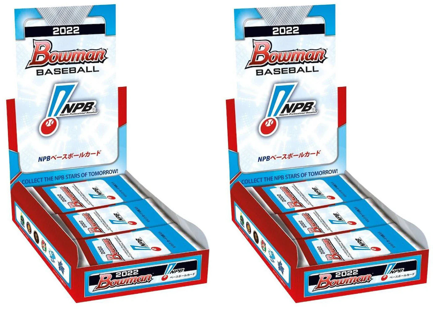 Npb nippon professional – 2022 Bowman NPB (Nippon Professional Baseball) Baseball Hobby Box 2x Lot