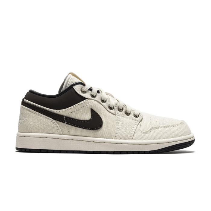 HYPE ELIXIR Nike Jordan 1 Low Premium Pale Ivory Off Noir Baroque Brown