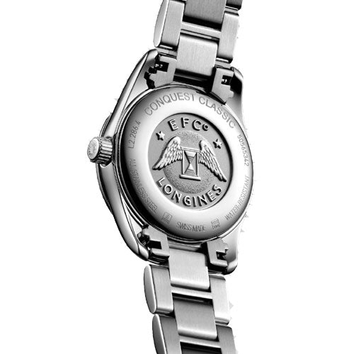 Longines Conquest Classic White Mother-Of-Pearl dial Women 29.5mm - view 4
