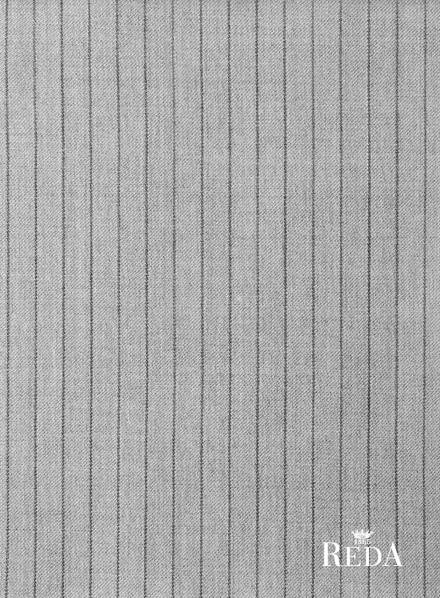 StudioSuits Reda Tibaro Gray Stripe Wool Pants - view 3