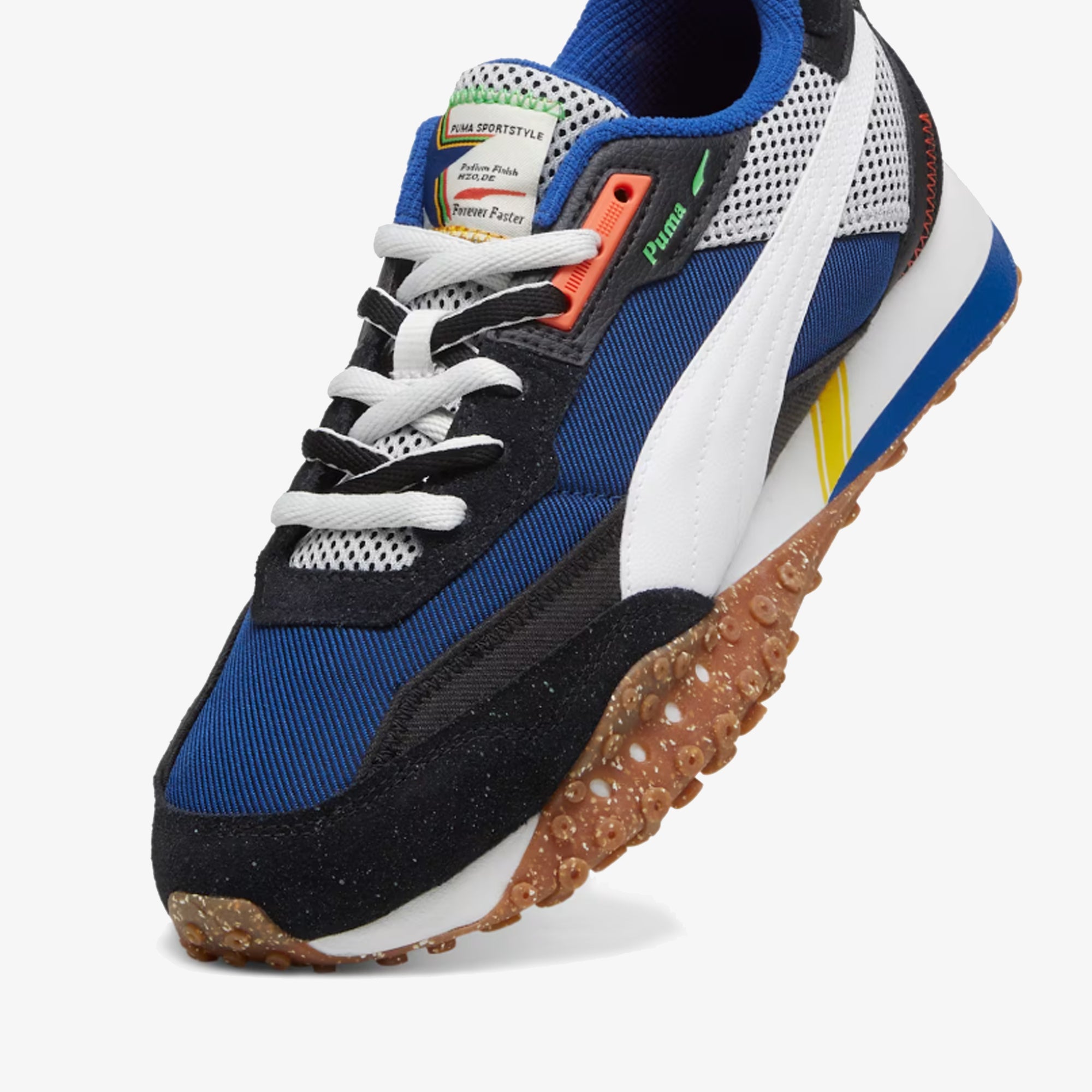 Puma | BLKTOP RIDER PODIUM { BLACK/ROYAL - view 3
