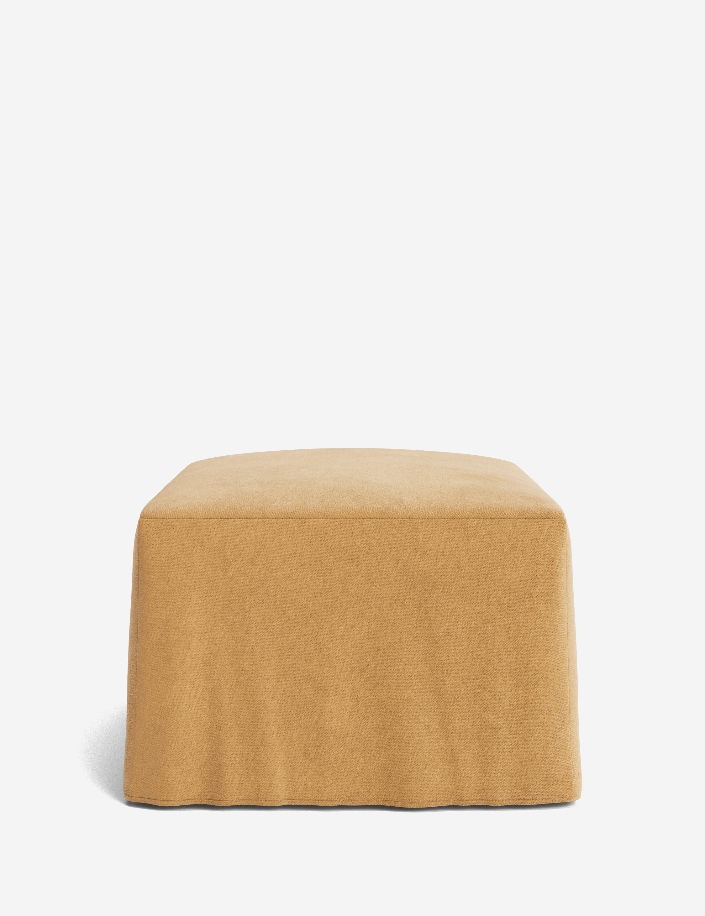 Lulu and Georgia Portola Slipcover Ottoman - view 102