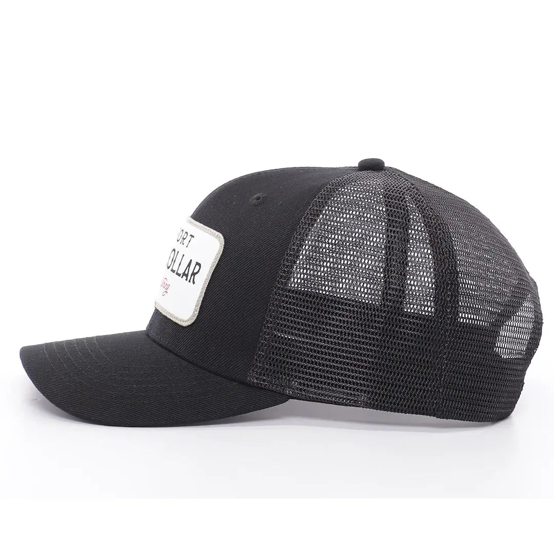 Radial Fortify Meshback Hat – Black Black White - view 2
