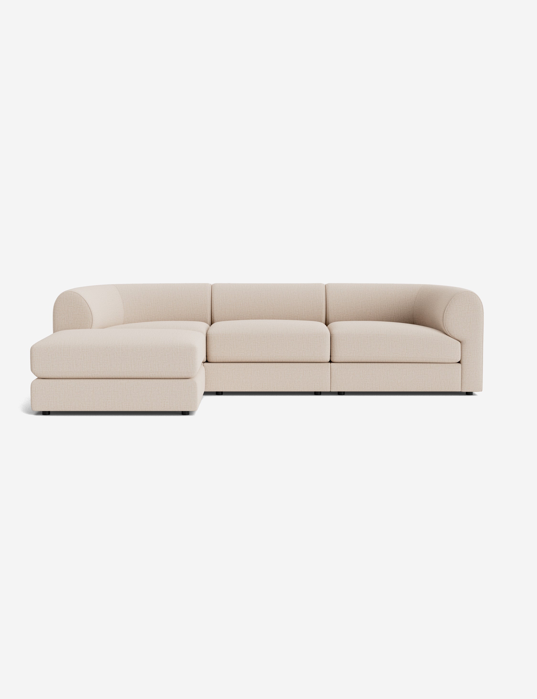 Lulu and Georgia Sergio Modular Sectional Sofa With Ottoman - view 35