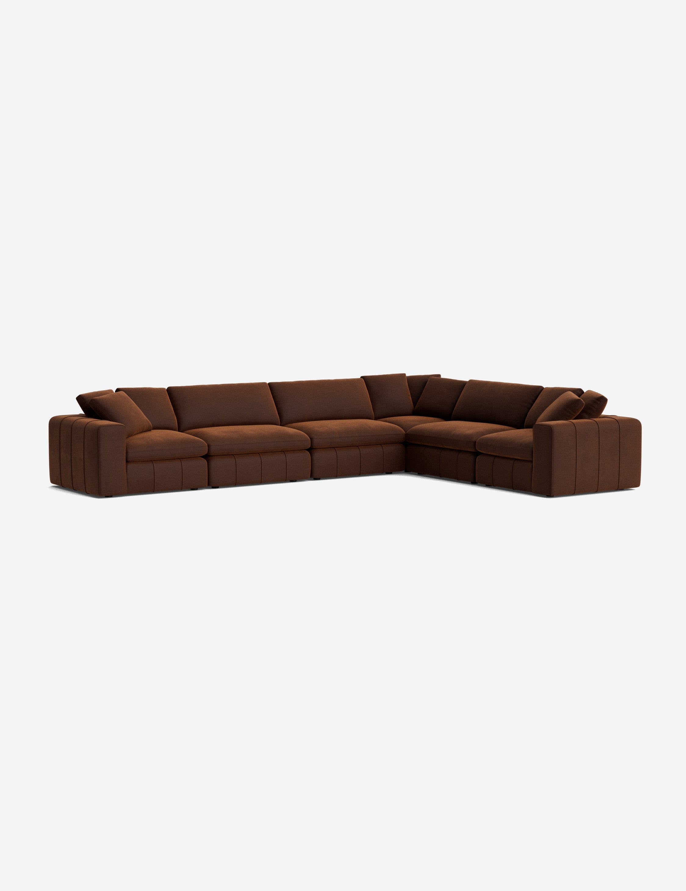 Lulu and Georgia Capella Modular Corner Sectional Sofa - view 46