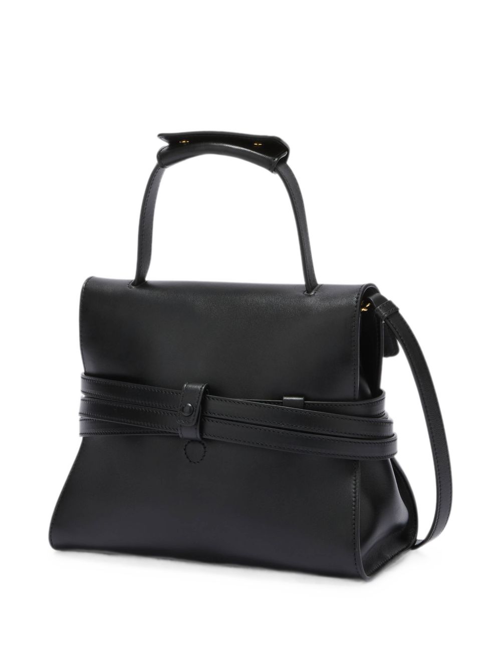 Moschino Buckle Strap Shoulder Bag – Sheepskin 100% - view 4