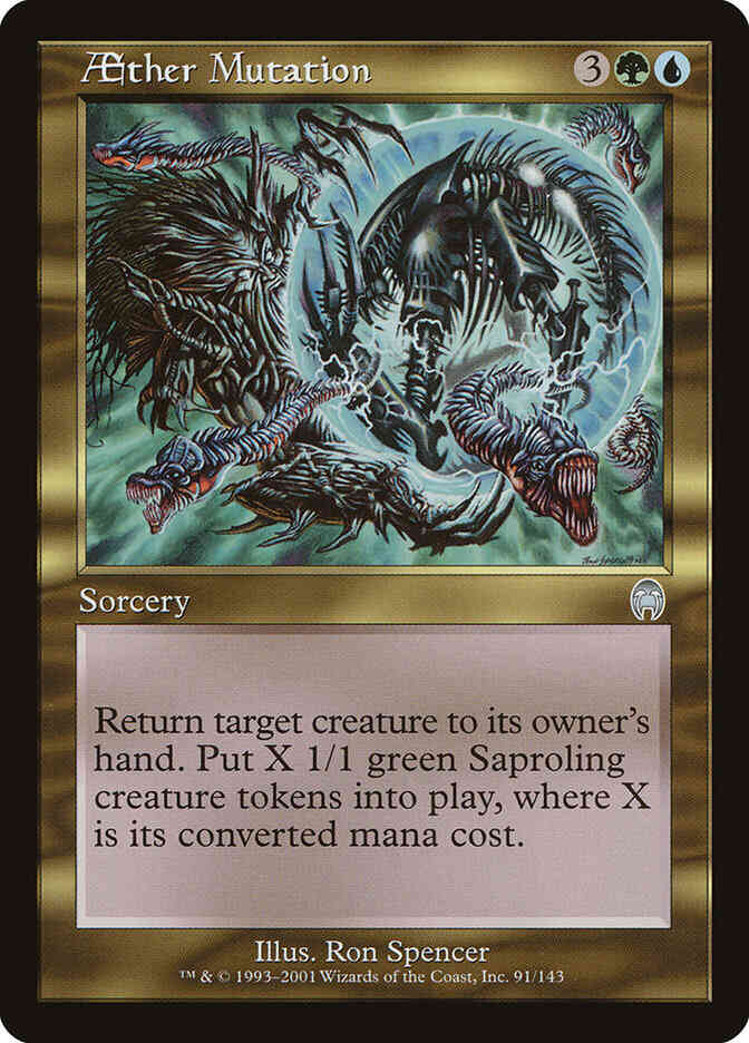 Aether mutation 91 – Magic Aether Mutation [91] [Apocalypse] [Non-Foil]