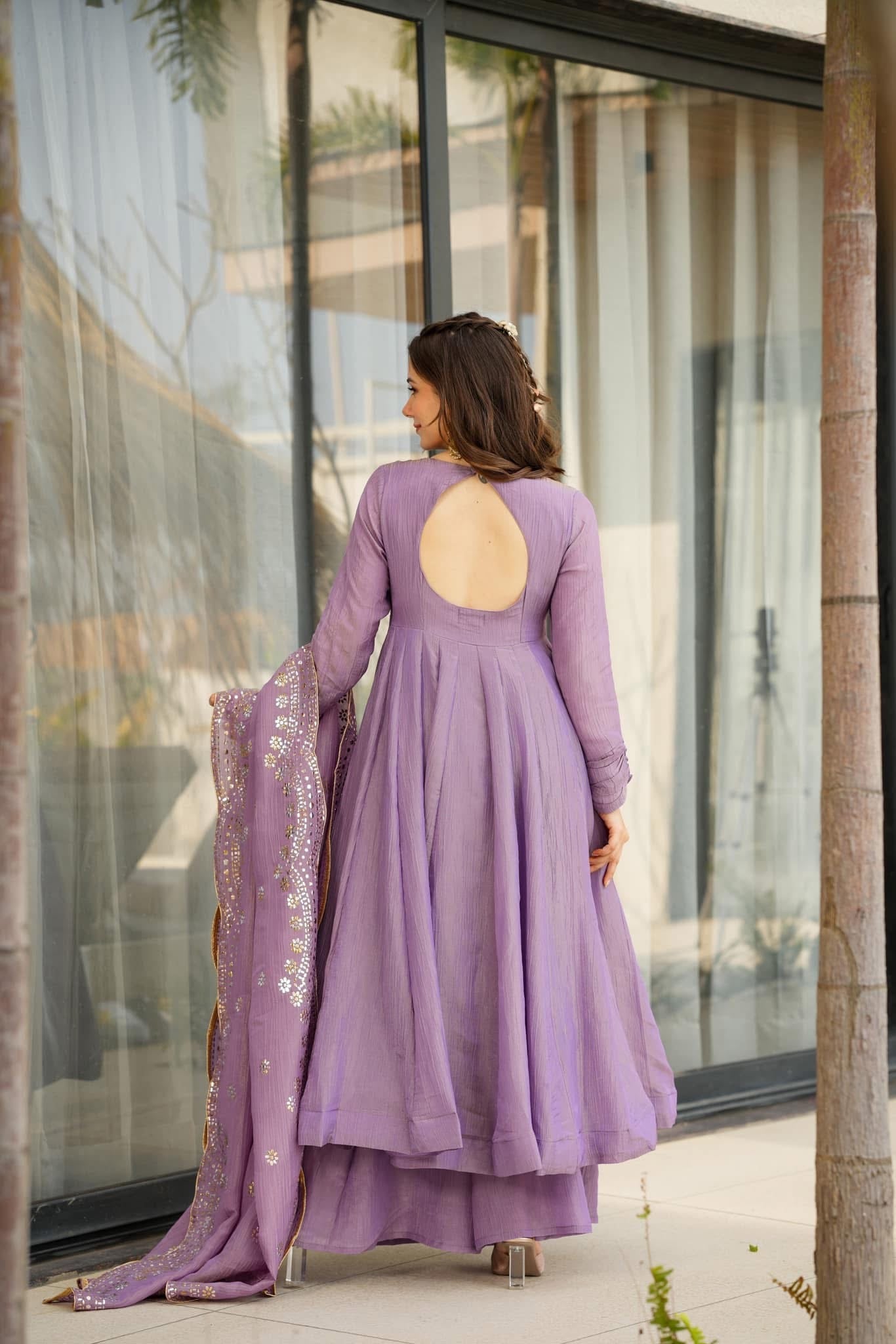 Idaho-o Amethyst cosmos aura suit set - view 5