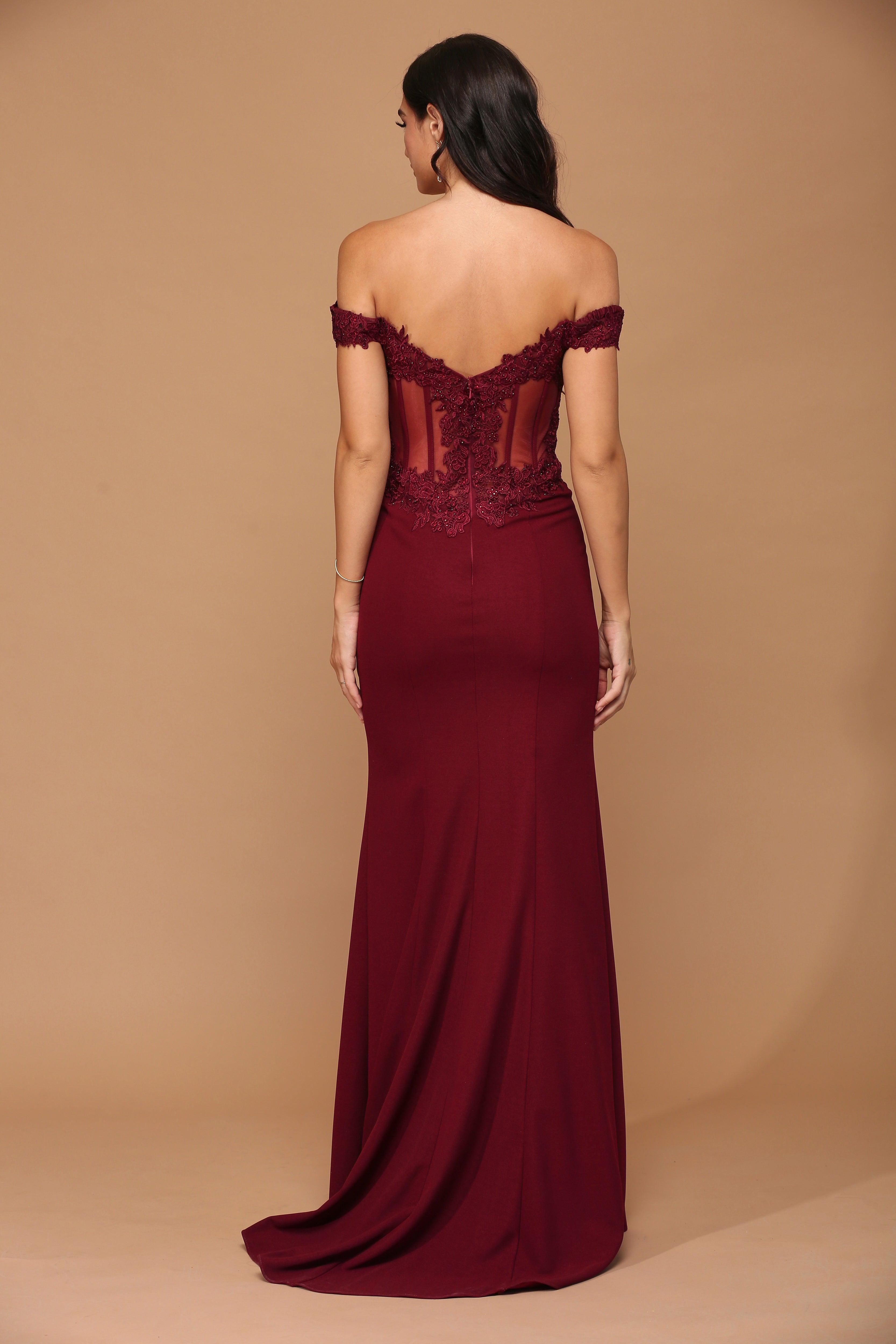 Eva Fashion EV5237 Burgundy M Sale - view 2