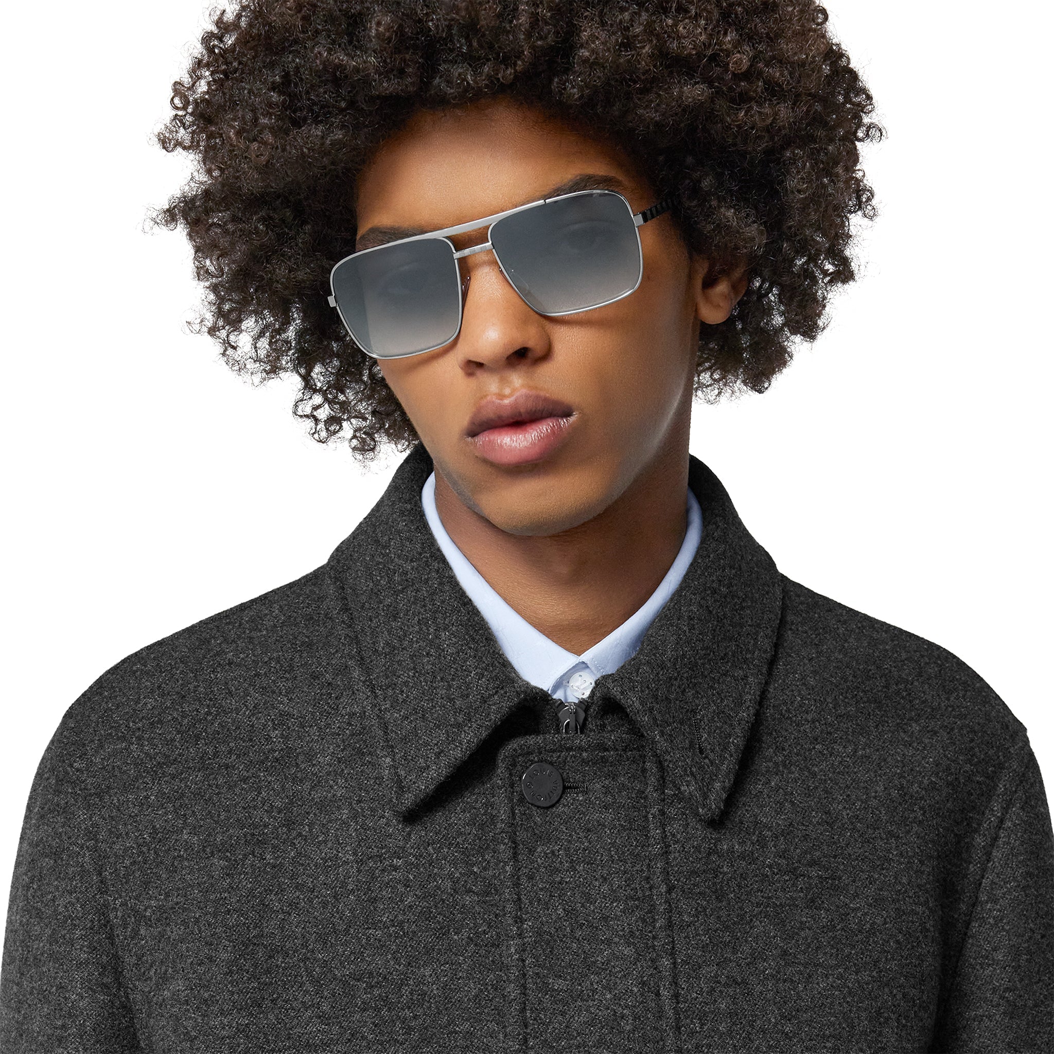 Louis Vuitton Attitude Silver Sunglasses - view 2