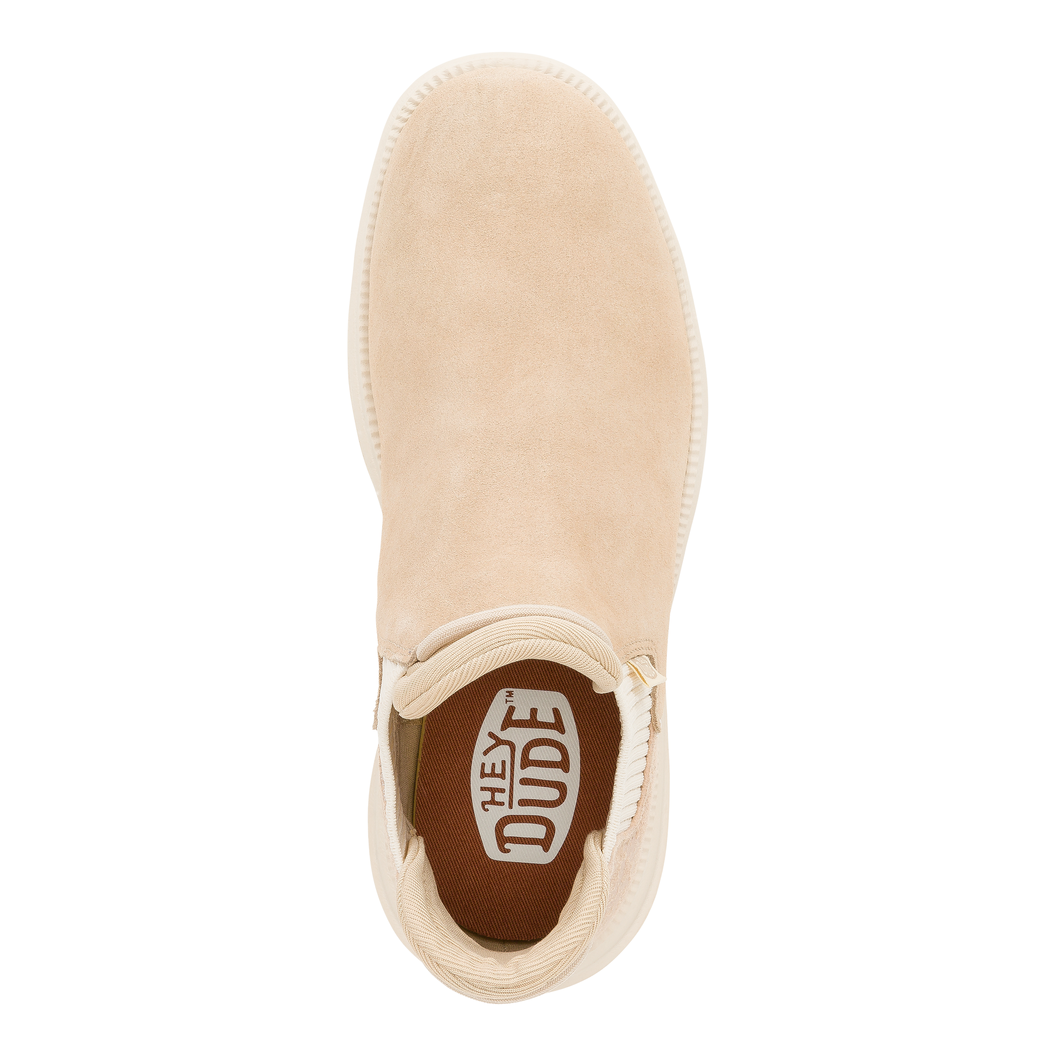 HEYDUDE shoes Branson Womens Suede Novelty - Sand/Snake - view 6