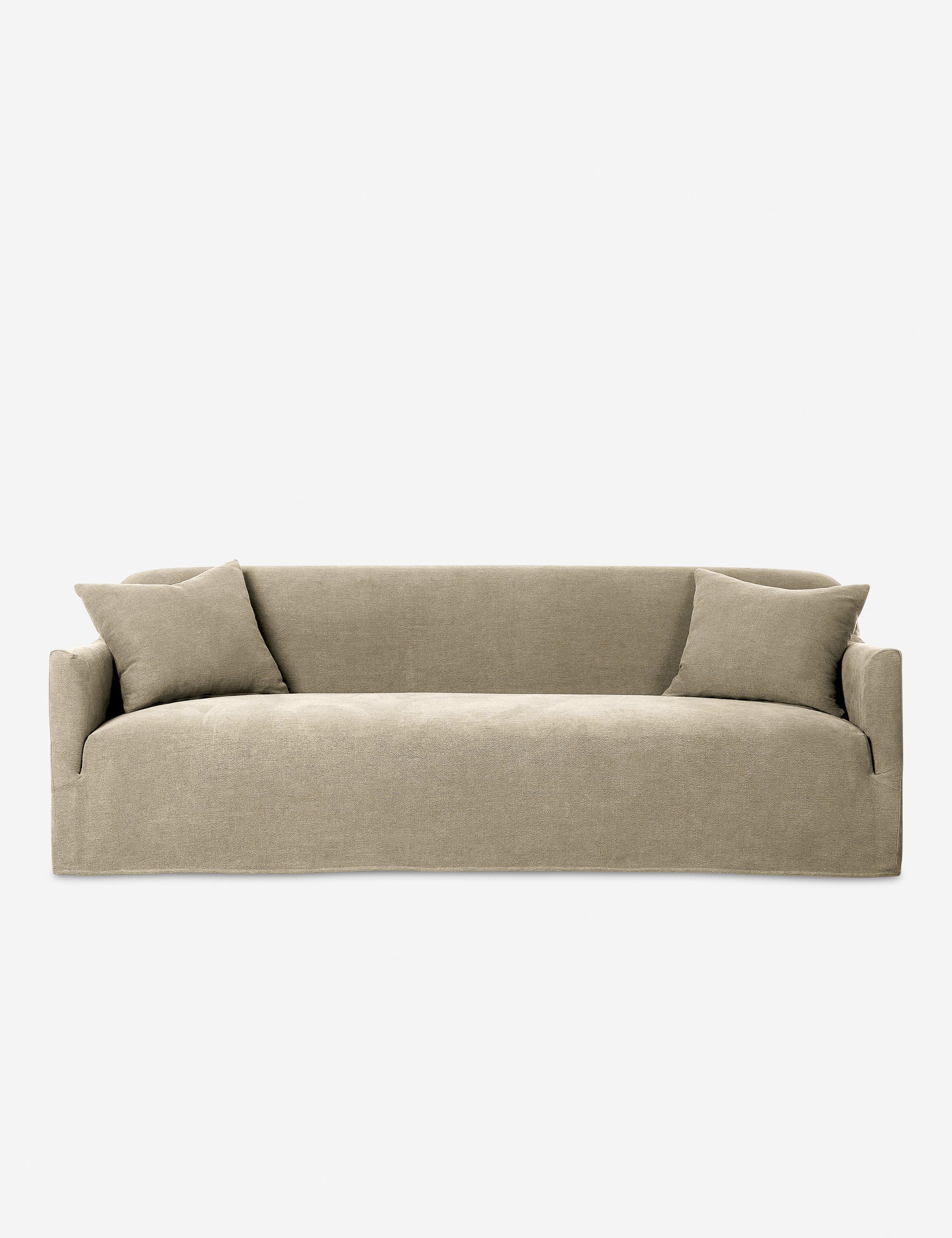 Lulu and Georgia Lowell Slipcover Sofa by Amber Lewis x Four Hands - view 2