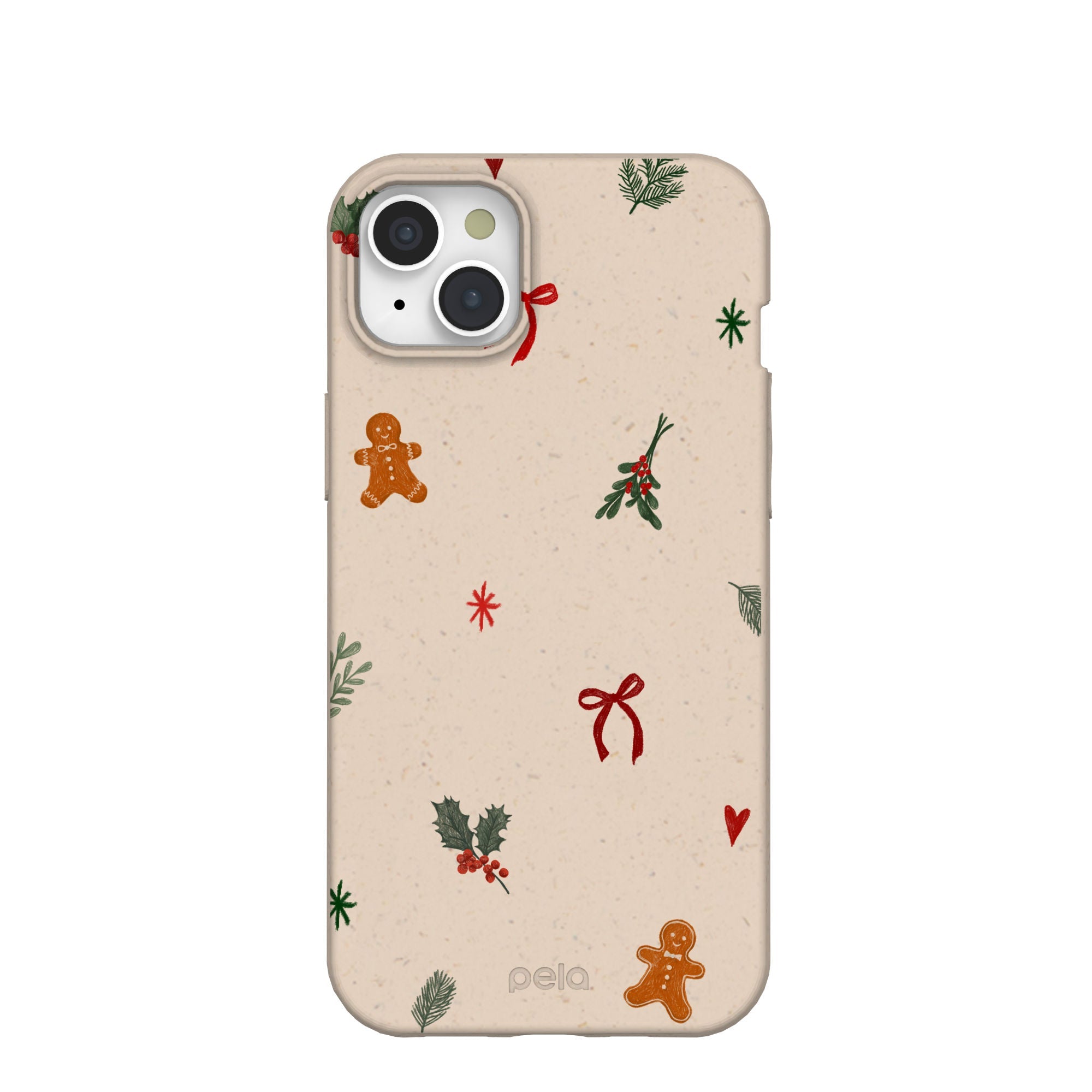 Pela Case Seashell Be Merry iPhone 15 Plus Case