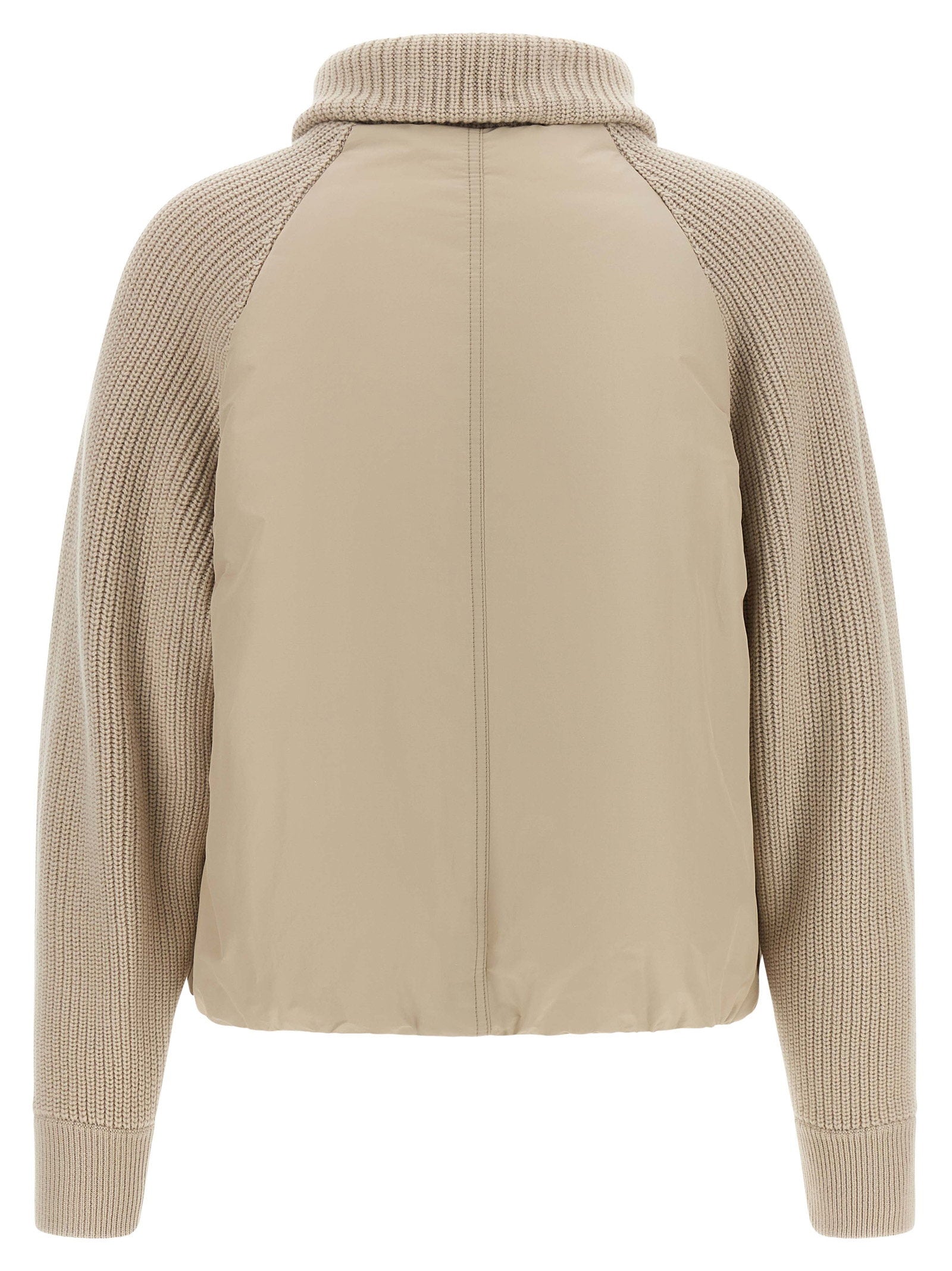 Brunello Cucinelli Knit Insert Down Jacket - view 2