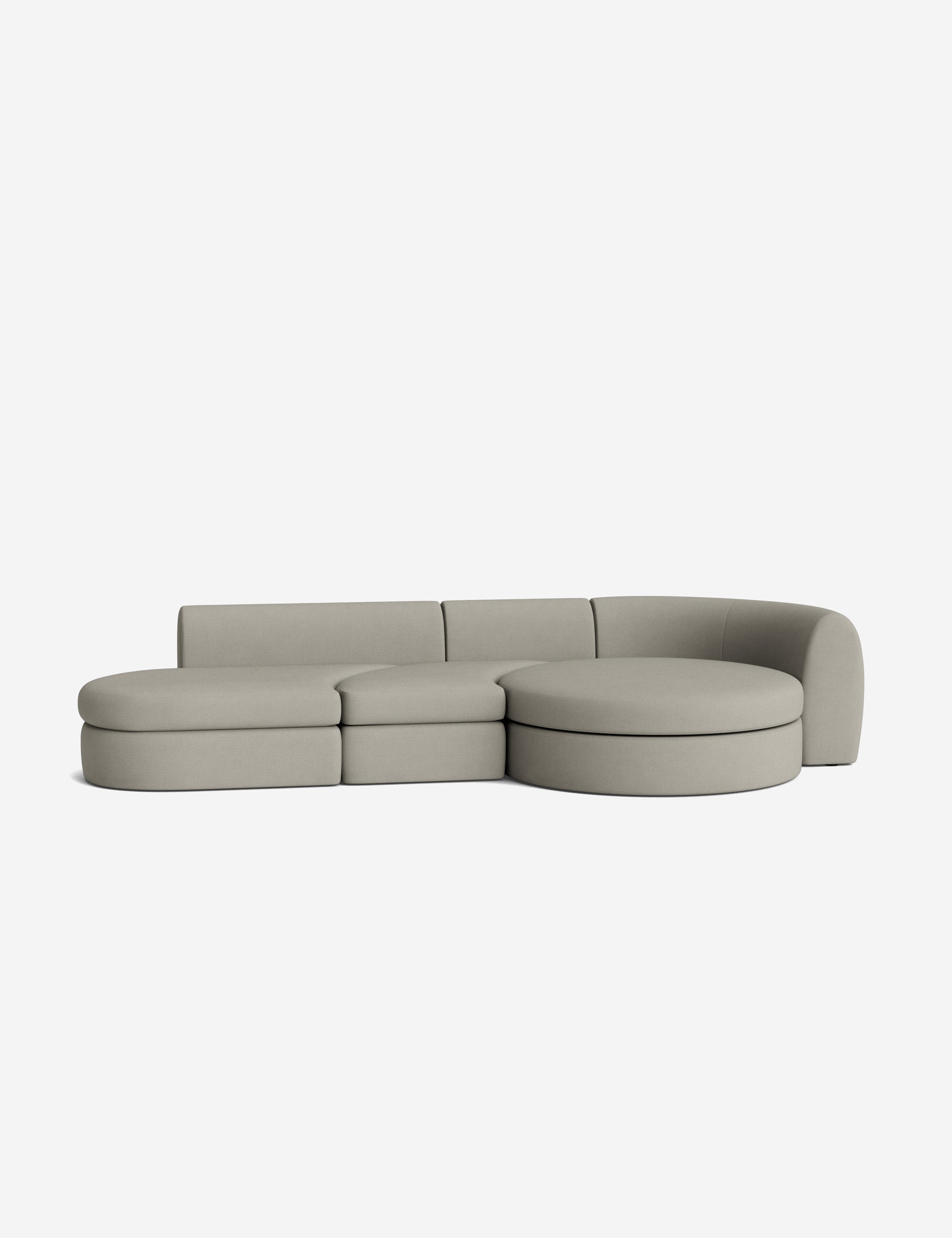 Lulu and Georgia Buckley Modular Chaise Sectional Sofa - view 230