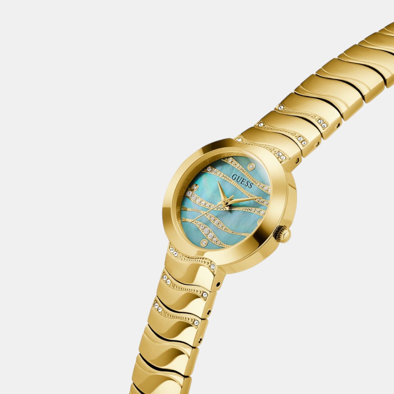 Guess Dress Women Quartz Green Dial Analog Stainless Steel Watch GW0871L2 - view 4