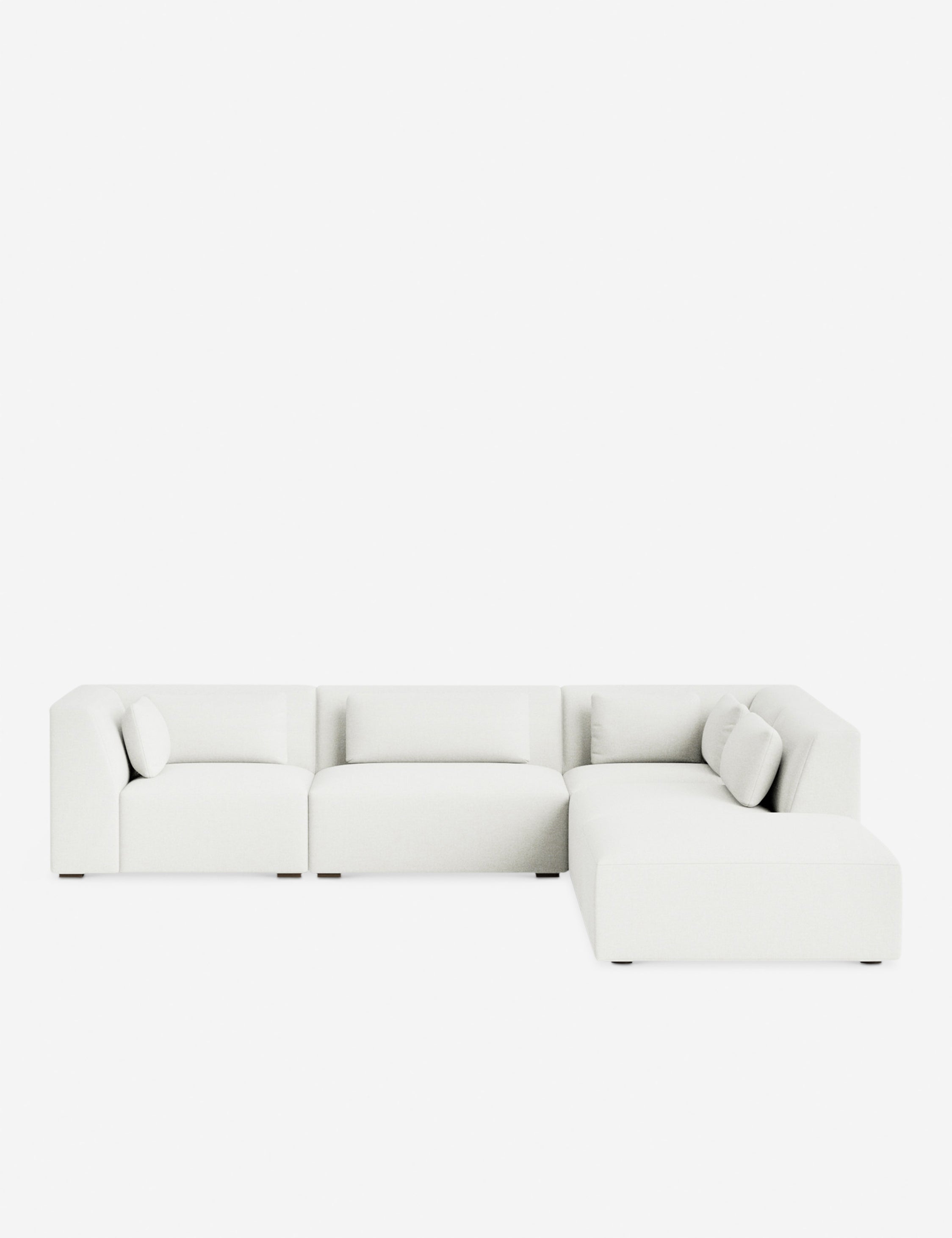 Lulu and Georgia Koh Modular Sectional Sofa With Ottoman - view 24