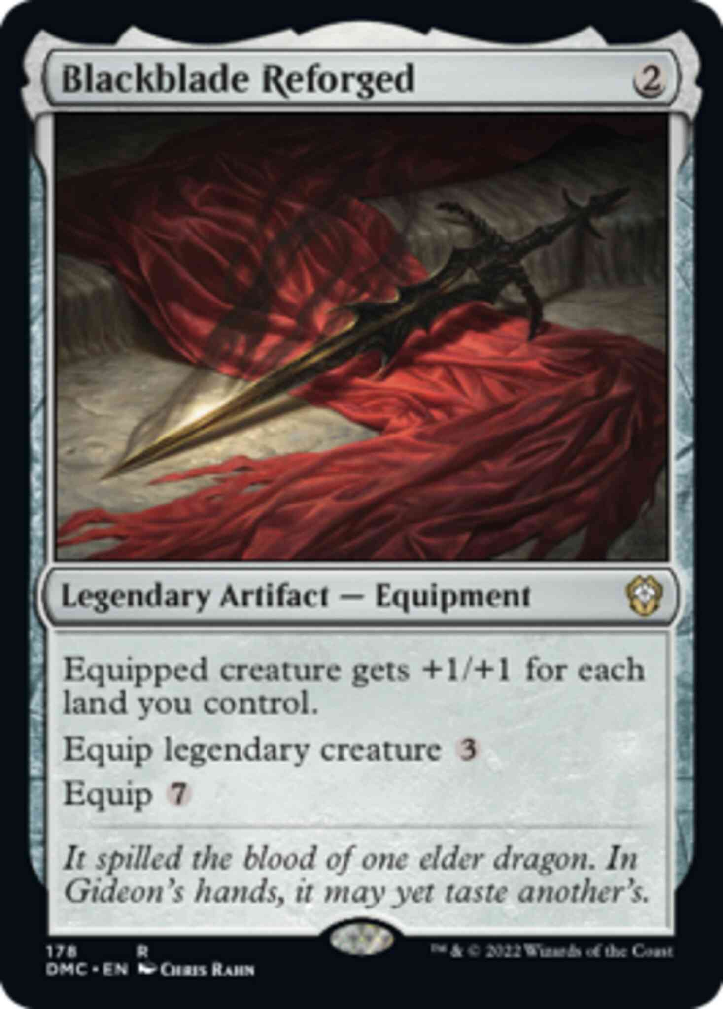 Blackblade reforged 178 – Magic Blackblade Reforged [178] [Dominaria United: Commander] [Non-Foil]