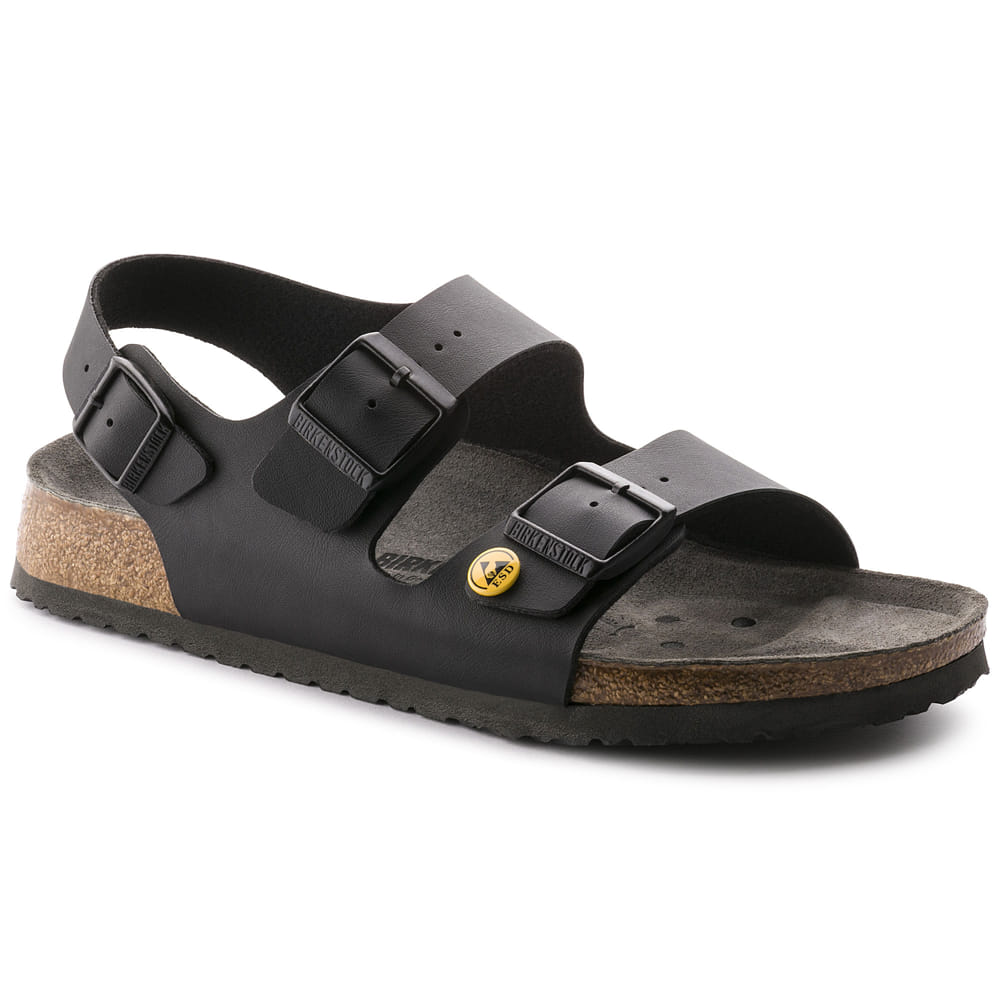 Birkenstock Milano Birko-Flor – Black Black/Black - view 7