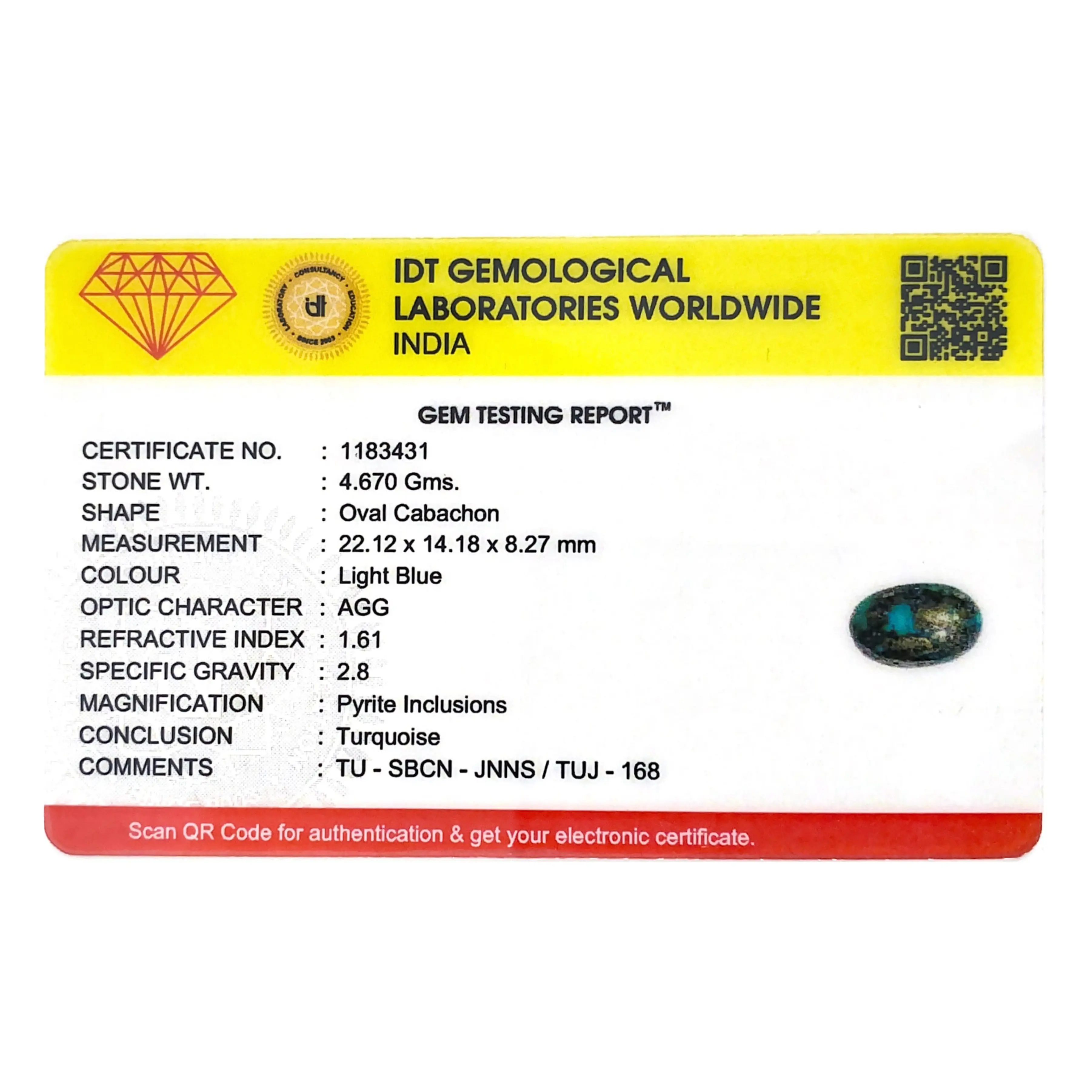 Pramogh Irani Firoza - 23.35 Carat - view 4