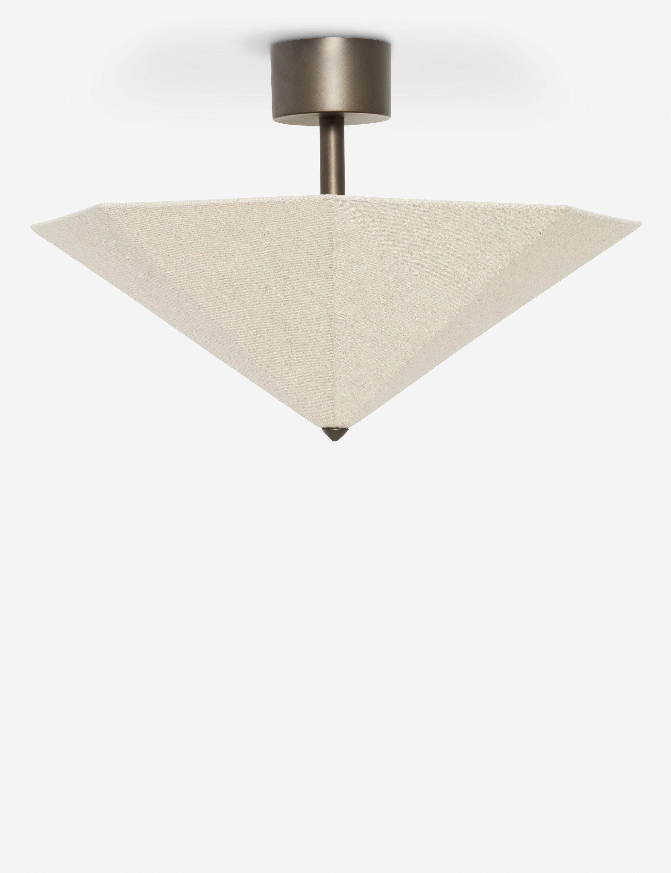 Lulu and Georgia Claude Flush Mount Light by DISC Interiors